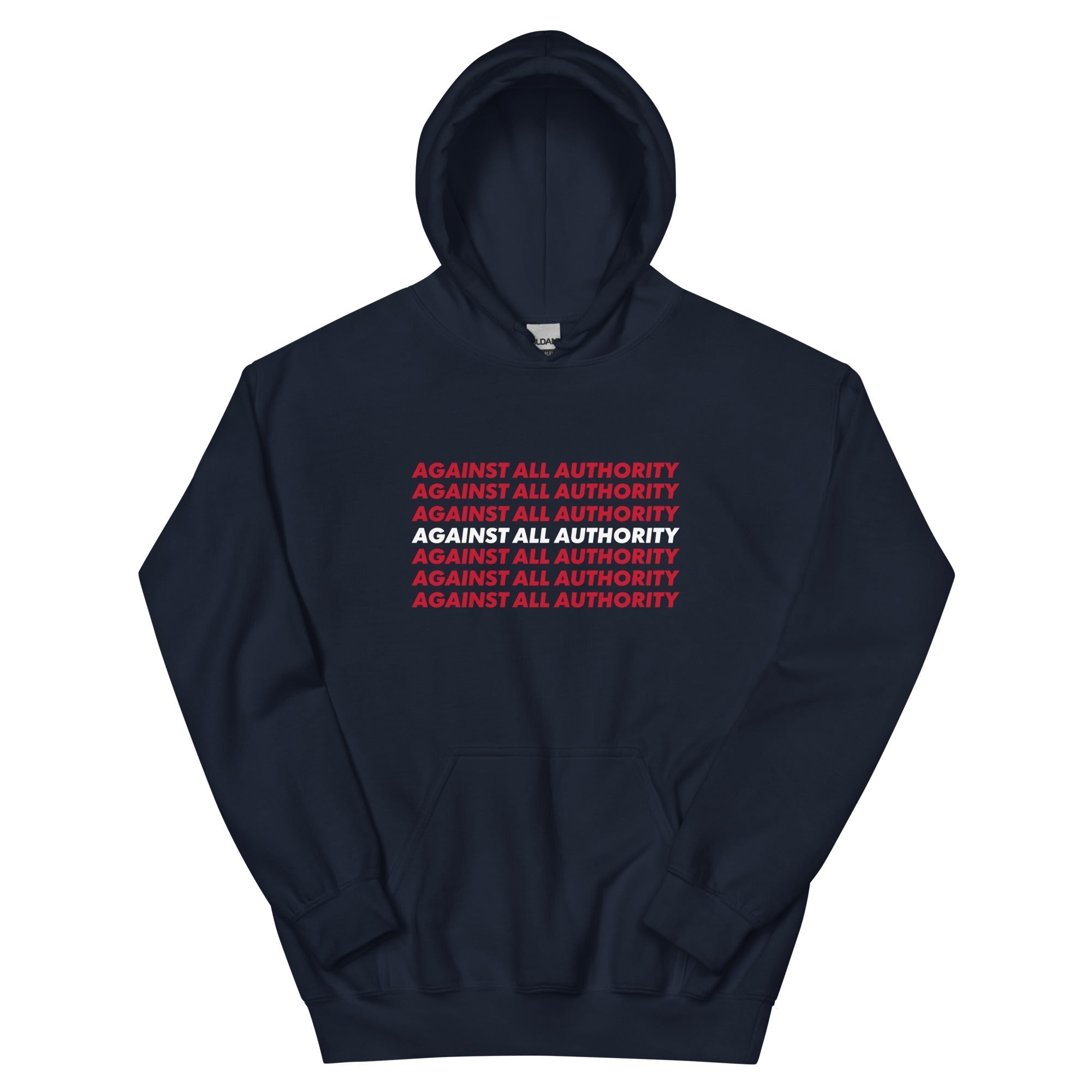 Against all authority Kapuzenpullover - NiZED - Shop Deutschland Noodosz