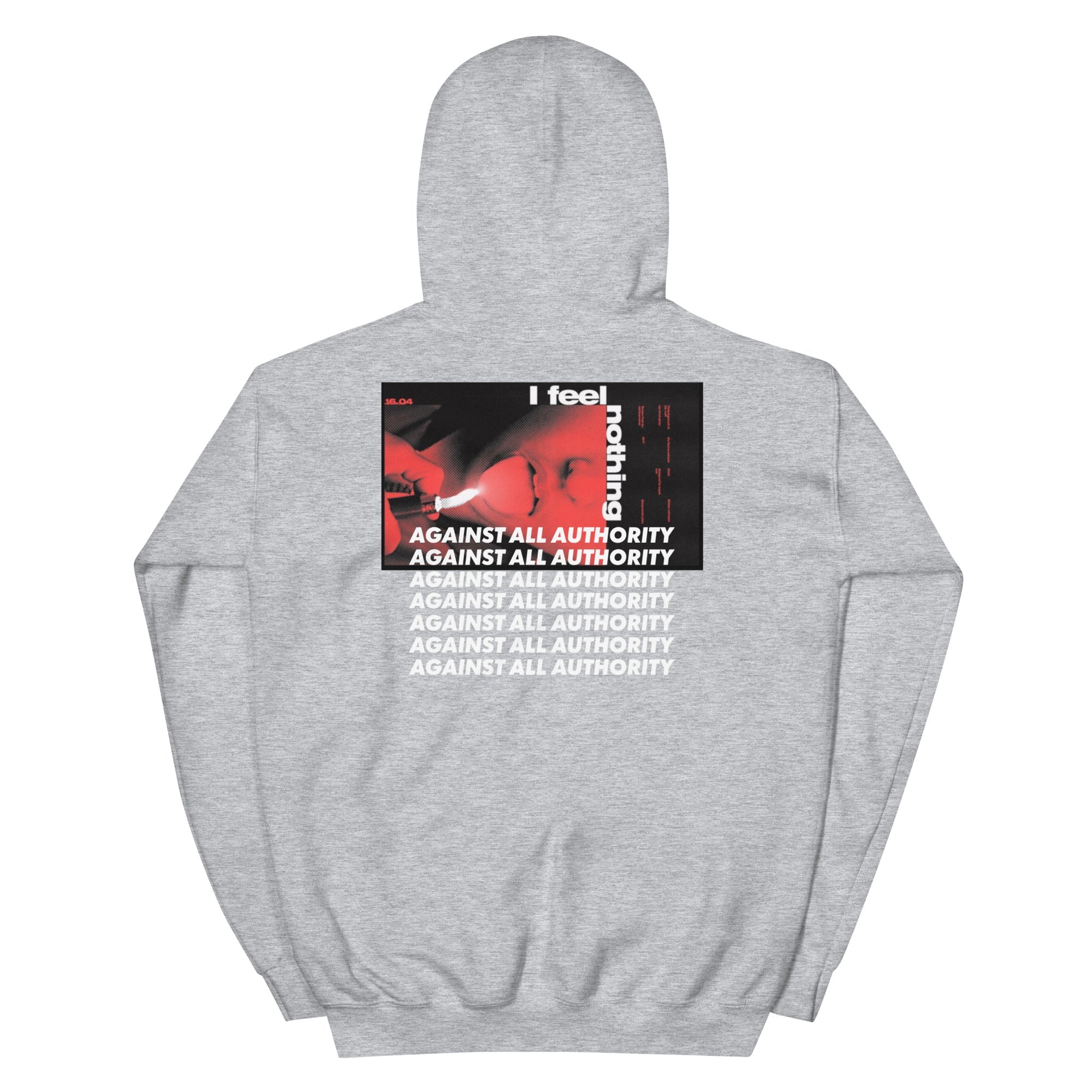 Against all authority Kapuzenpullover - NiZED - Shop Deutschland Noodosz