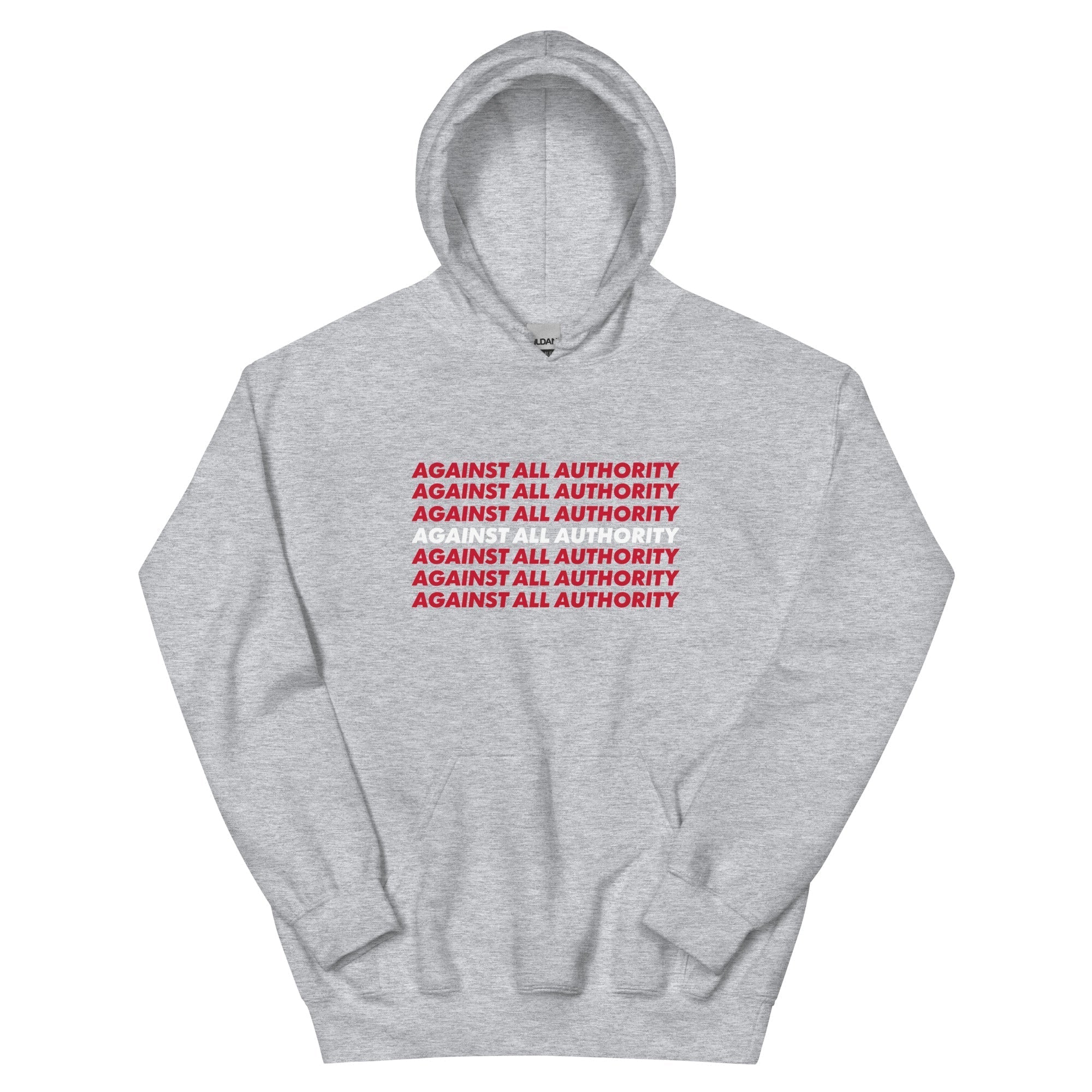 Against all authority Kapuzenpullover - NiZED - Shop Deutschland Noodosz