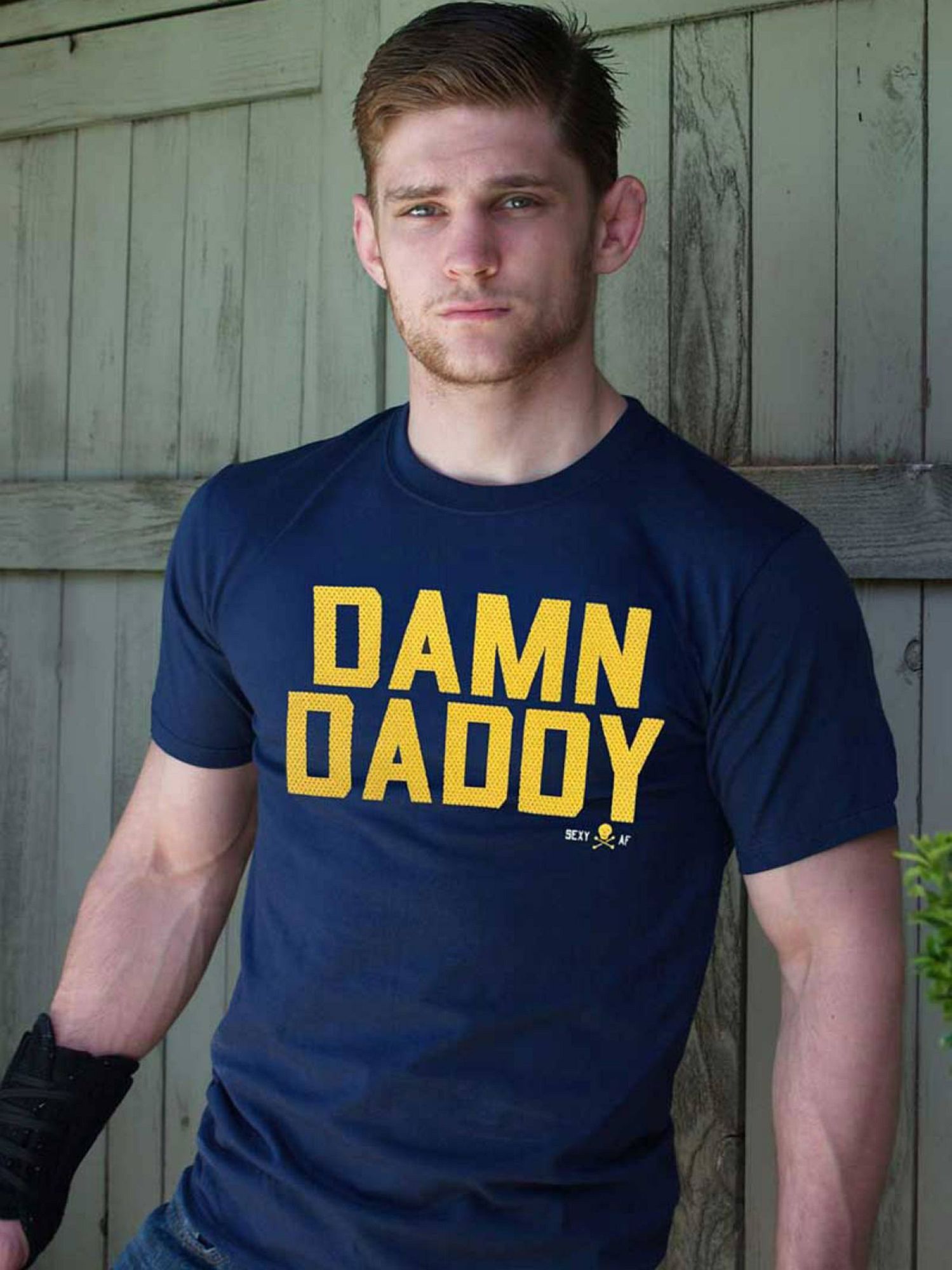 ajaxx63 DAMN DADDY, T-Shirt print - noodosz