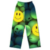Glow jogging pants with wide legs