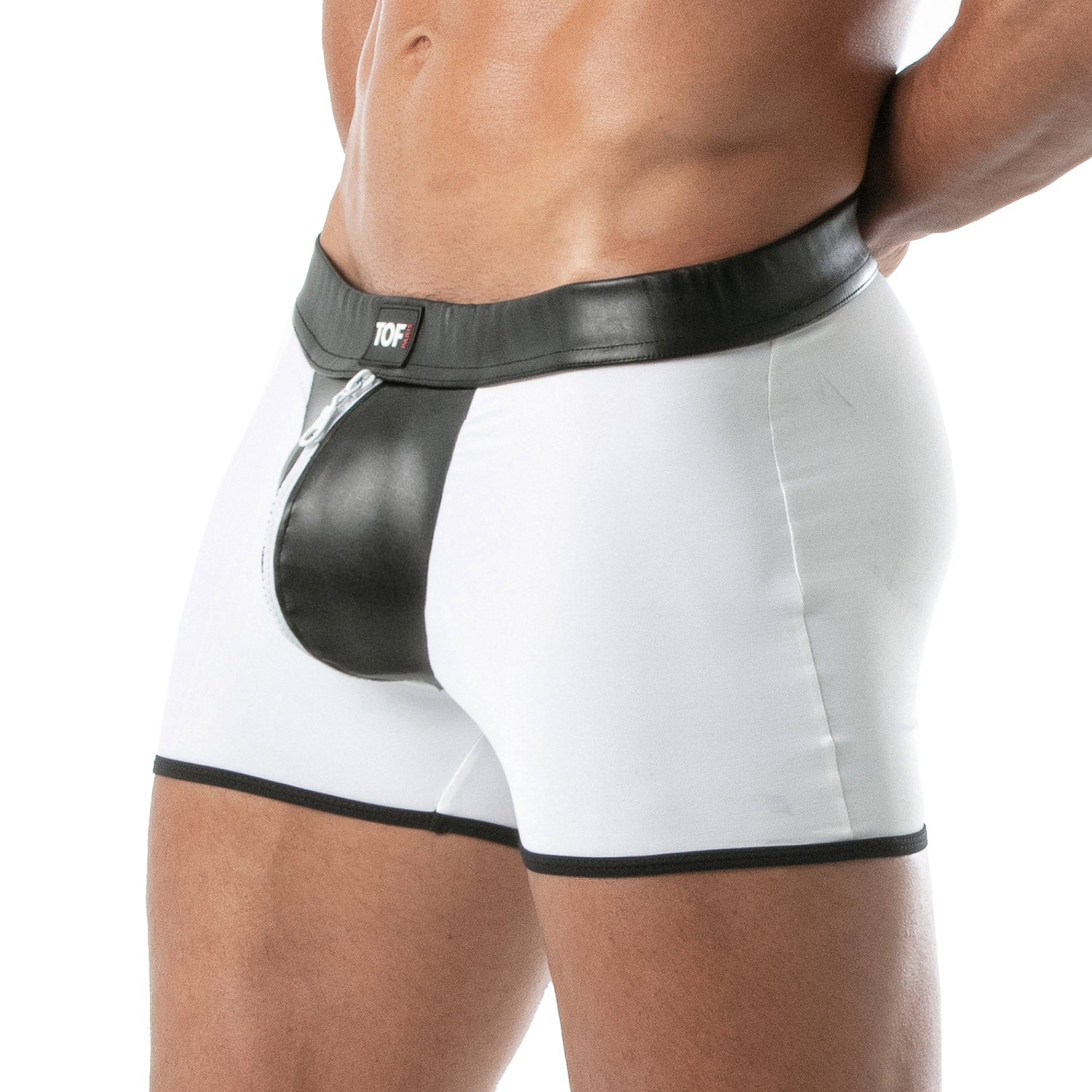 Bad Boys – rückenfreie Shorts mit Reißverschluss - TOF Paris - Shop Deutschland Noodosz