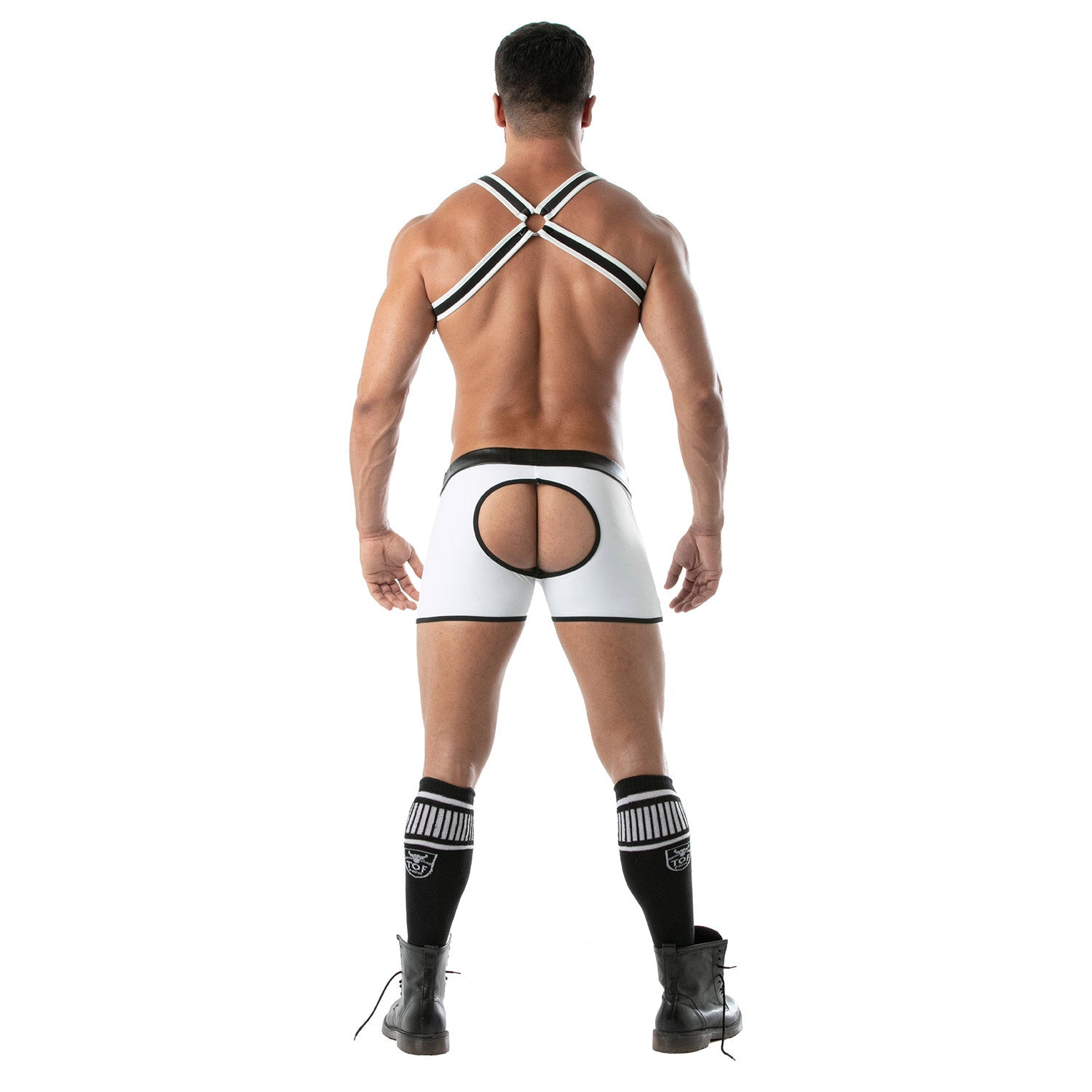 Bad Boys – rückenfreie Shorts mit Reißverschluss - TOF Paris - Shop Deutschland Noodosz