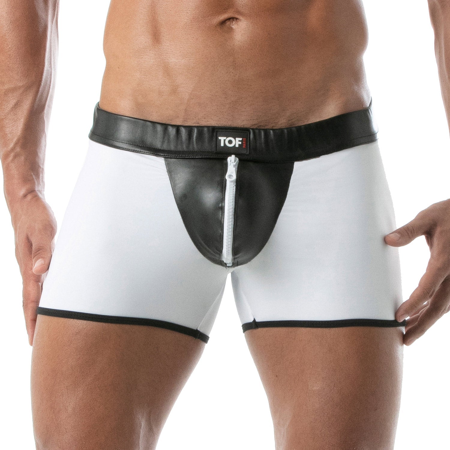 Bad Boys – rückenfreie Shorts mit Reißverschluss - TOF Paris - Shop Deutschland Noodosz