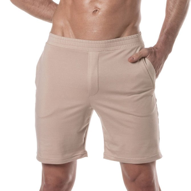 Bambus - Gym - Shorts mit Reißverschlusstasche - TOF Paris - Shop Deutschland Noodosz