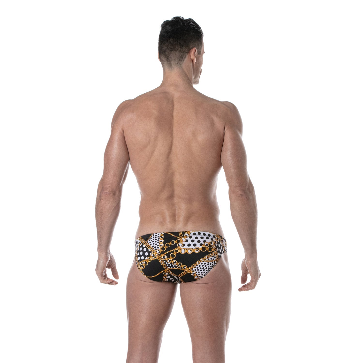 Baroque Badehose, Badeslip – Schwarz - TOF Paris - Shop Deutschland Noodosz