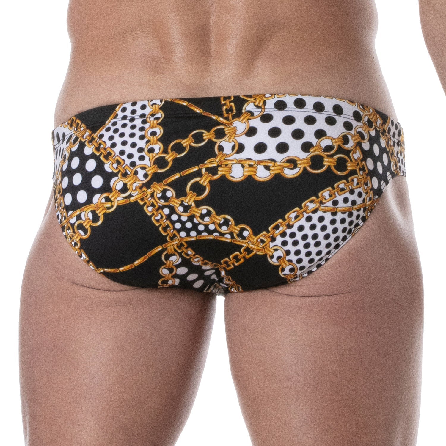 Baroque Badehose, Badeslip – Schwarz - TOF Paris - Shop Deutschland Noodosz