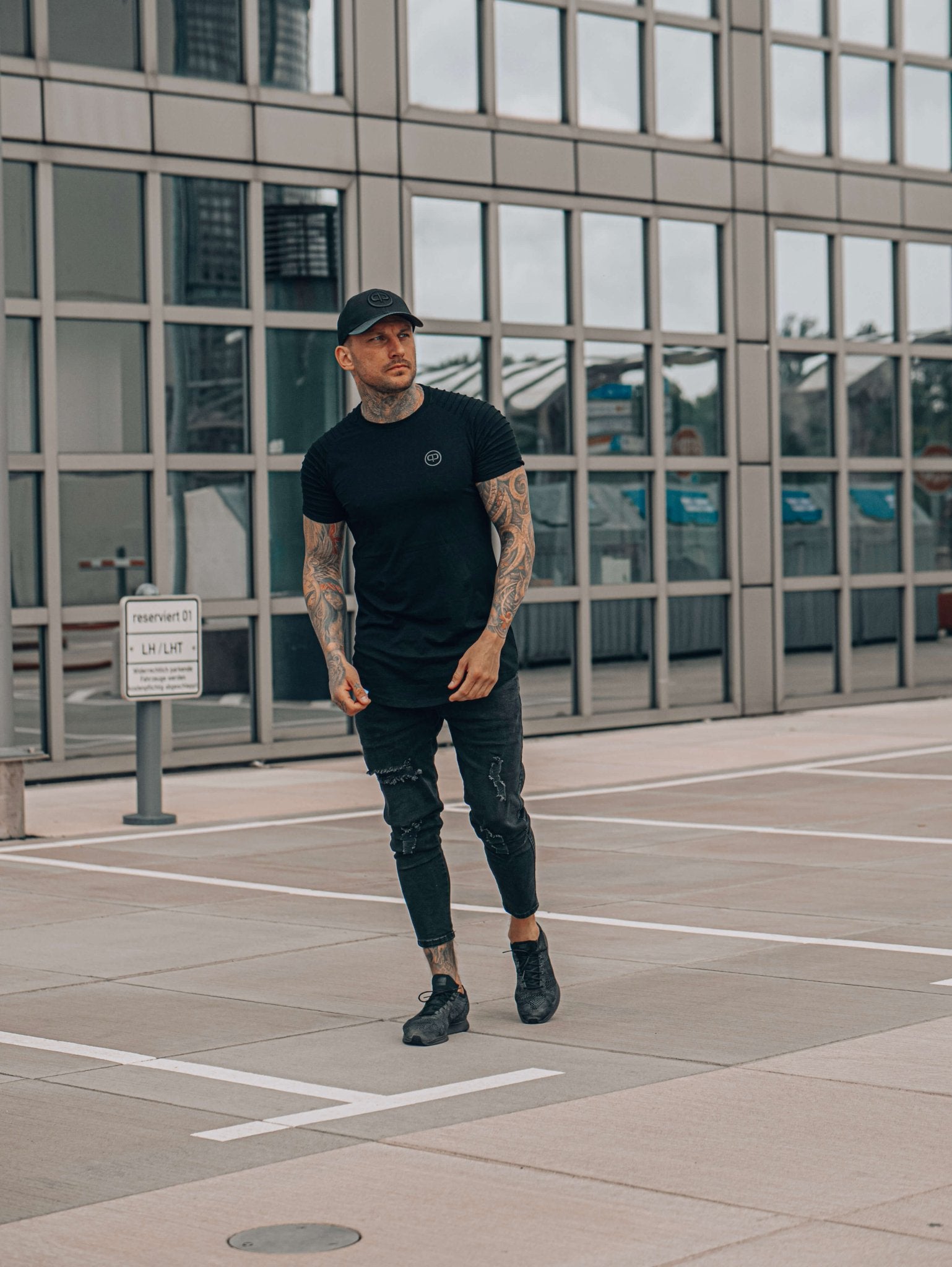 Baseball Cap - Black & Black Carbon - Pablo & Capone - Shop Deutschland Noodosz