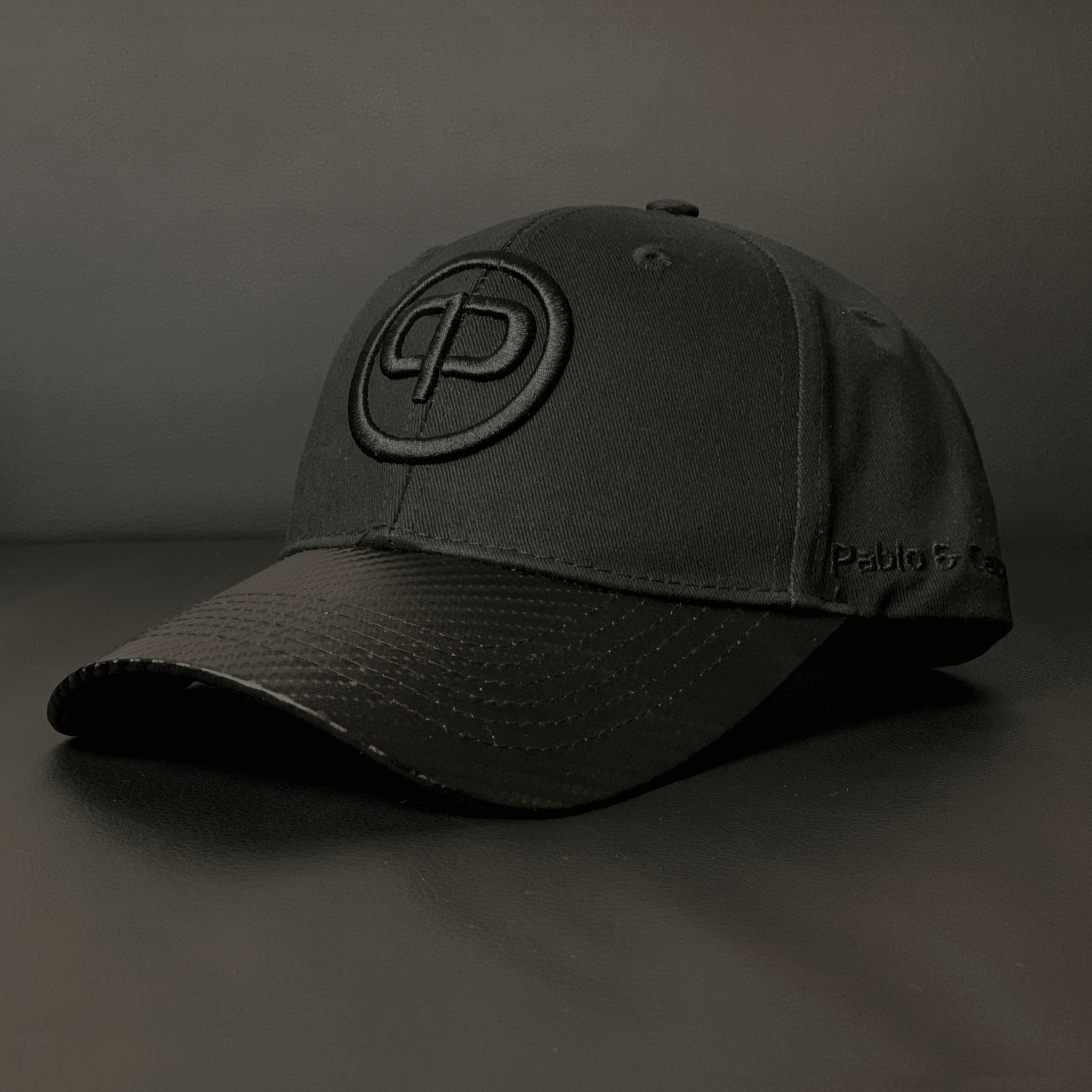 Baseball Cap - Black & Black Carbon - Pablo & Capone - Shop Deutschland Noodosz