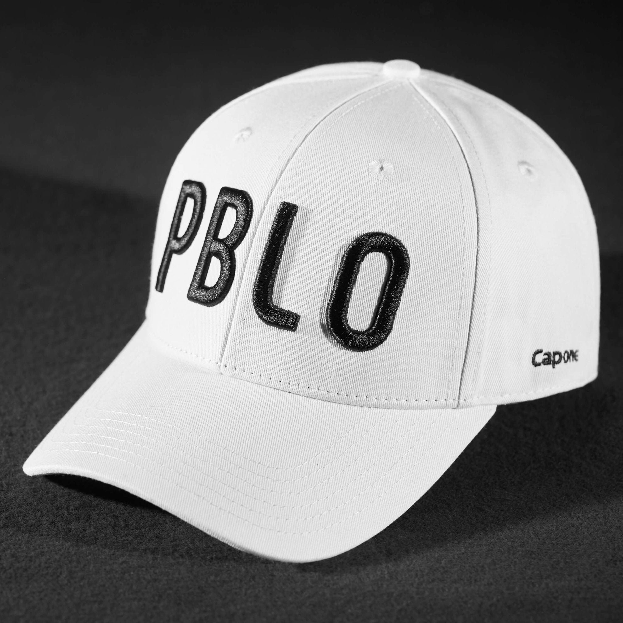 Basecap - White & Black - Pablo & Capone - Shop Deutschland Noodosz