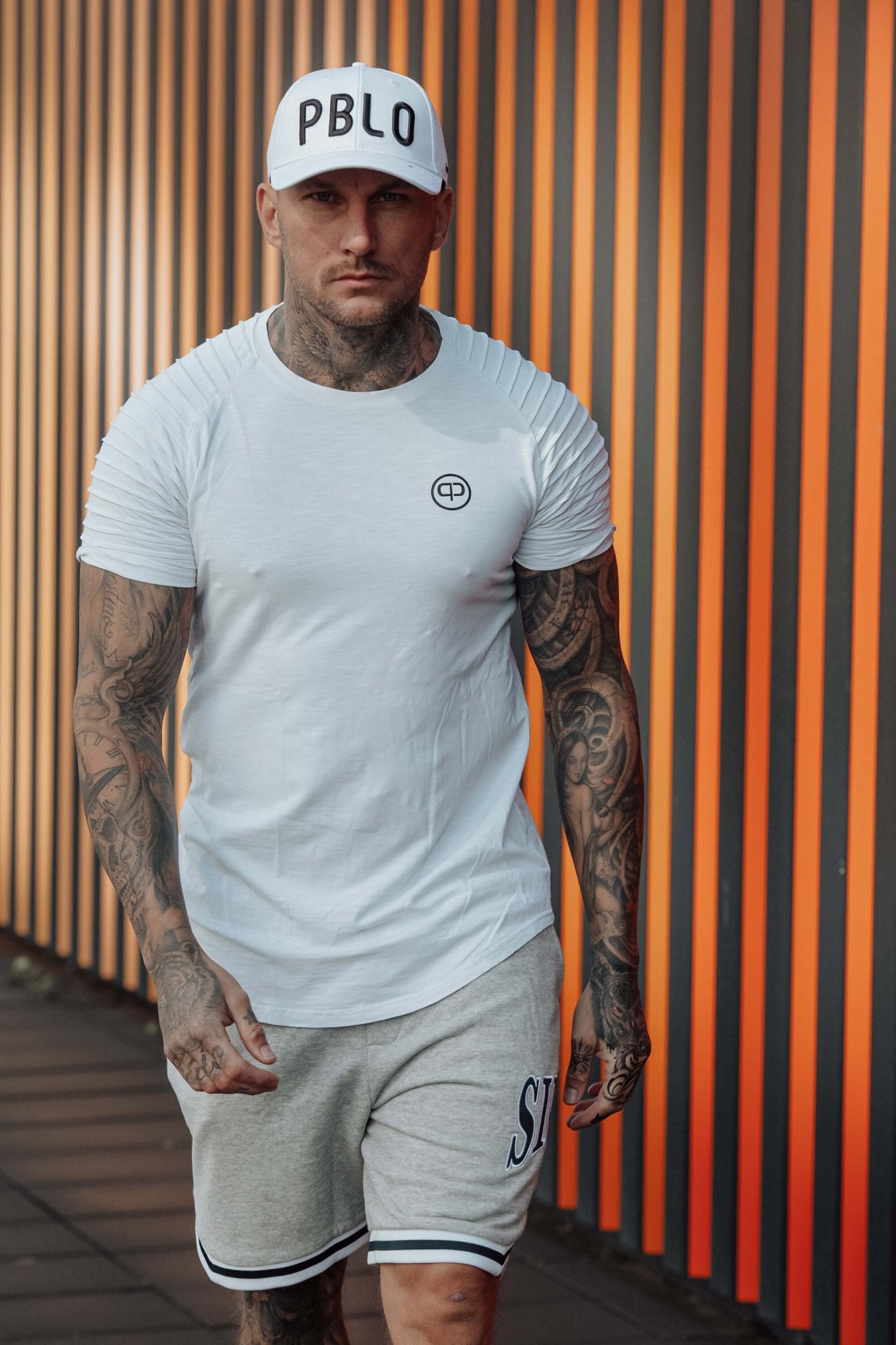 Basecap - White & Black - Pablo & Capone - Shop Deutschland Noodosz