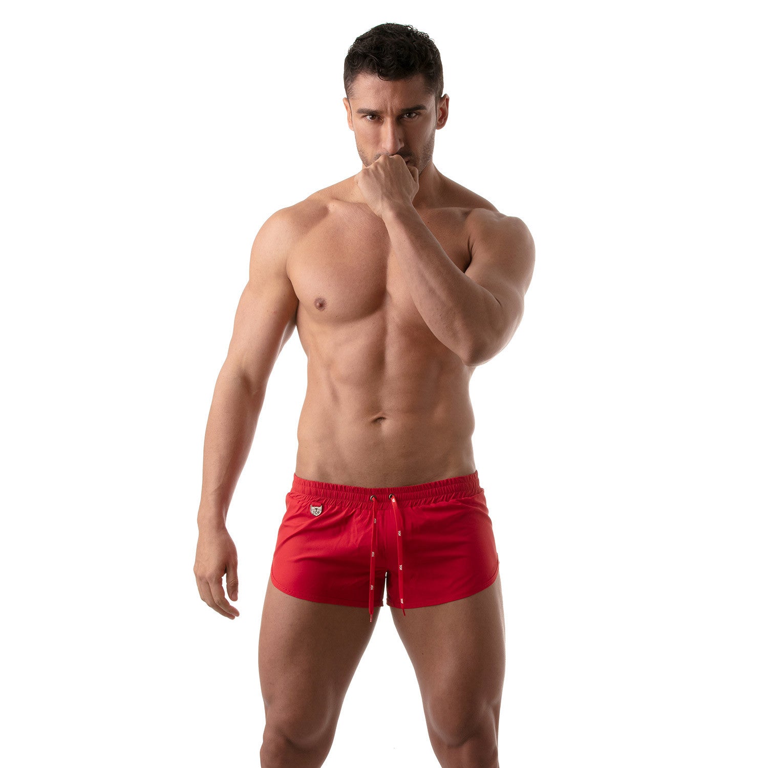 Beach Swim Shorts Red