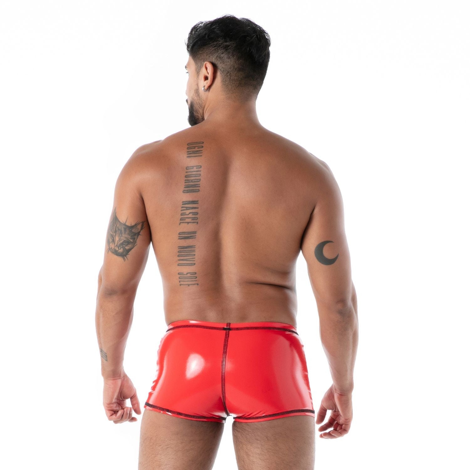 Boxer Latex Second Skin Rot - TOF Paris - Shop Deutschland Noodosz