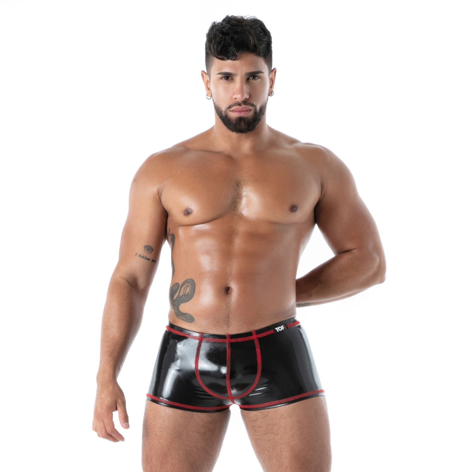 Boxer Latex Second Skin Schwarz - TOF Paris - Shop Deutschland Noodosz