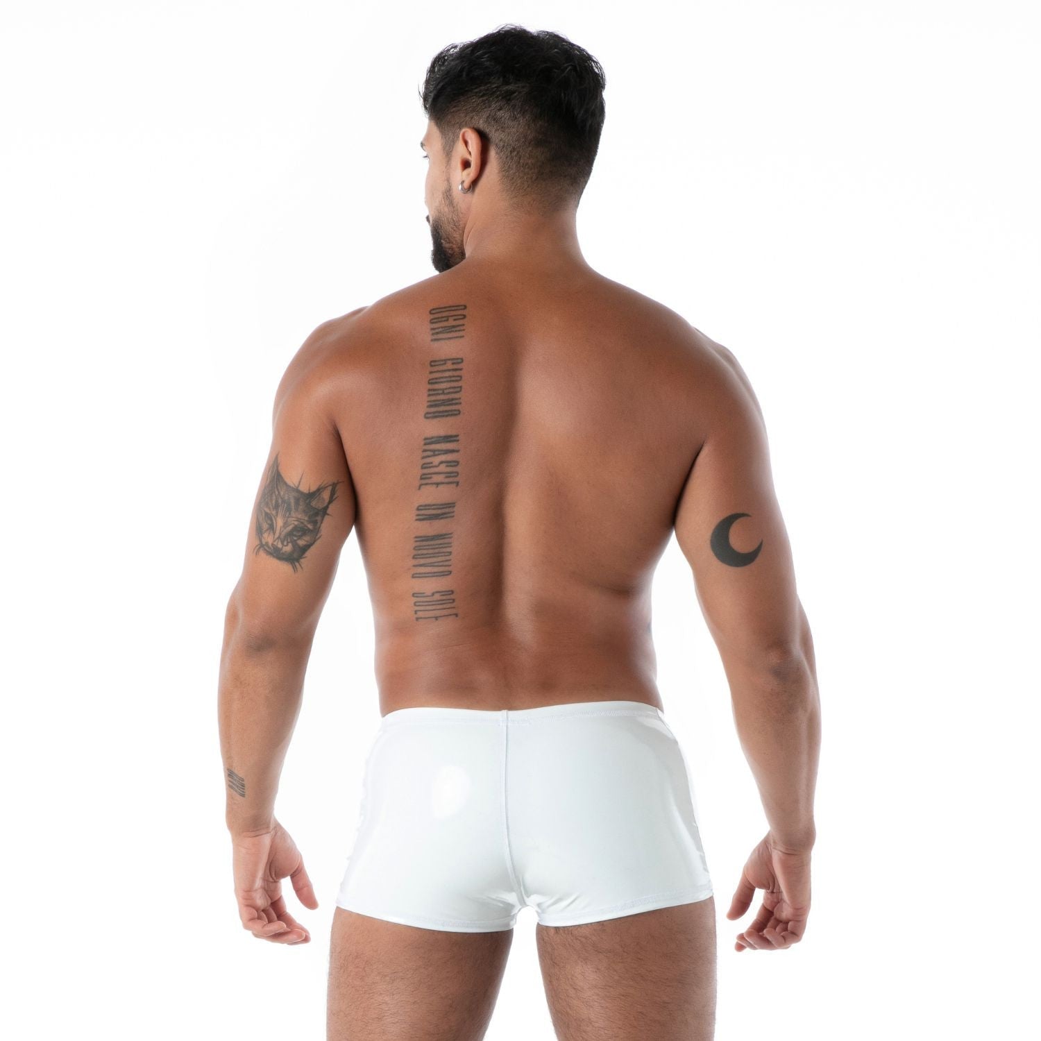 Boxer „Latex Second Skin“ – Weiß - TOF Paris - Shop Deutschland Noodosz