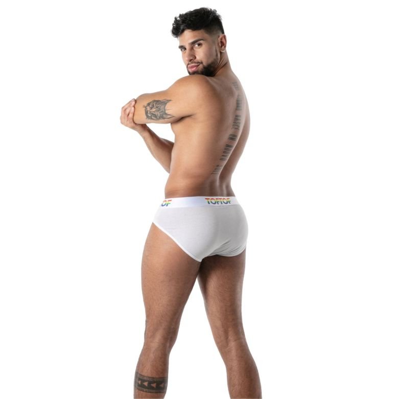 Brief Pride Joyful White - noodosz - TOF Paris - 