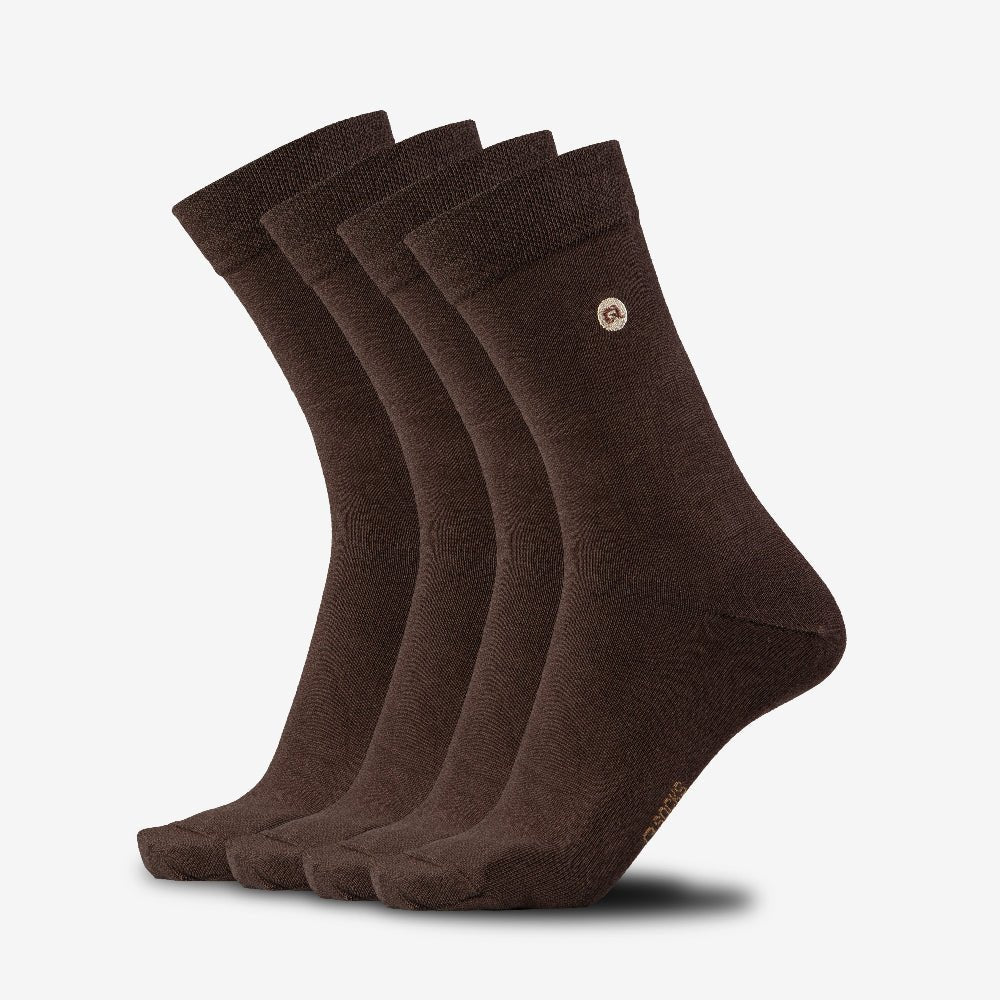 Business Anzug Socken aus Bio - Baumwolle 4X Paar - QOLONIA - Shop Deutschland Noodosz