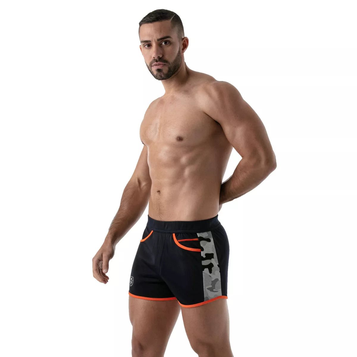 Camo - Gym - Shorts Marineblau - TOF Paris - Shop Deutschland Noodosz