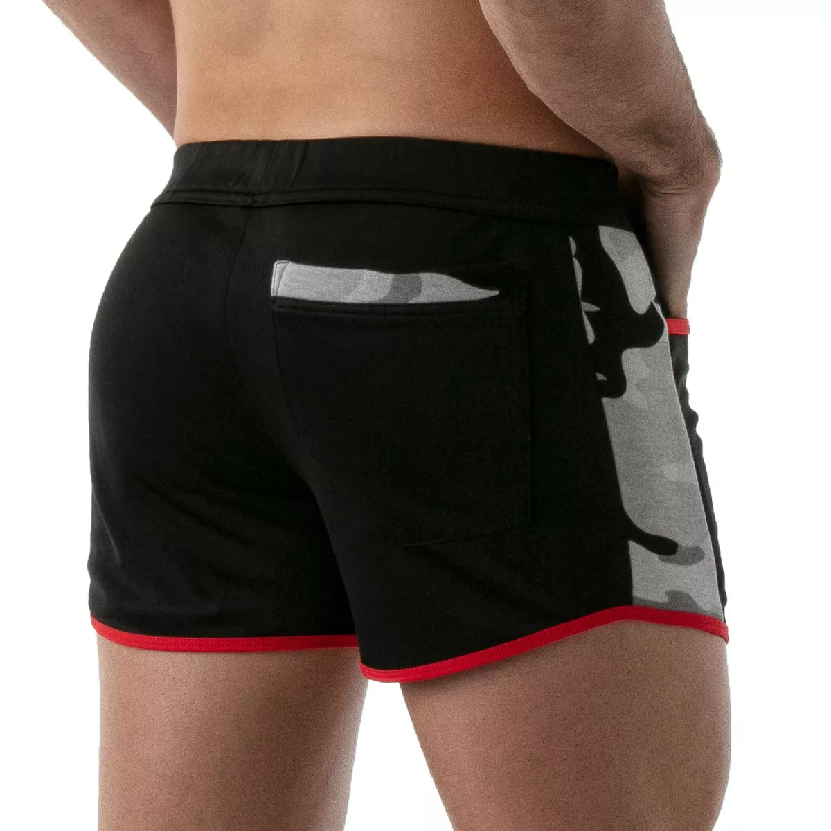 Camo Gym Shorts – Schwarz - TOF Paris - Shop Deutschland Noodosz
