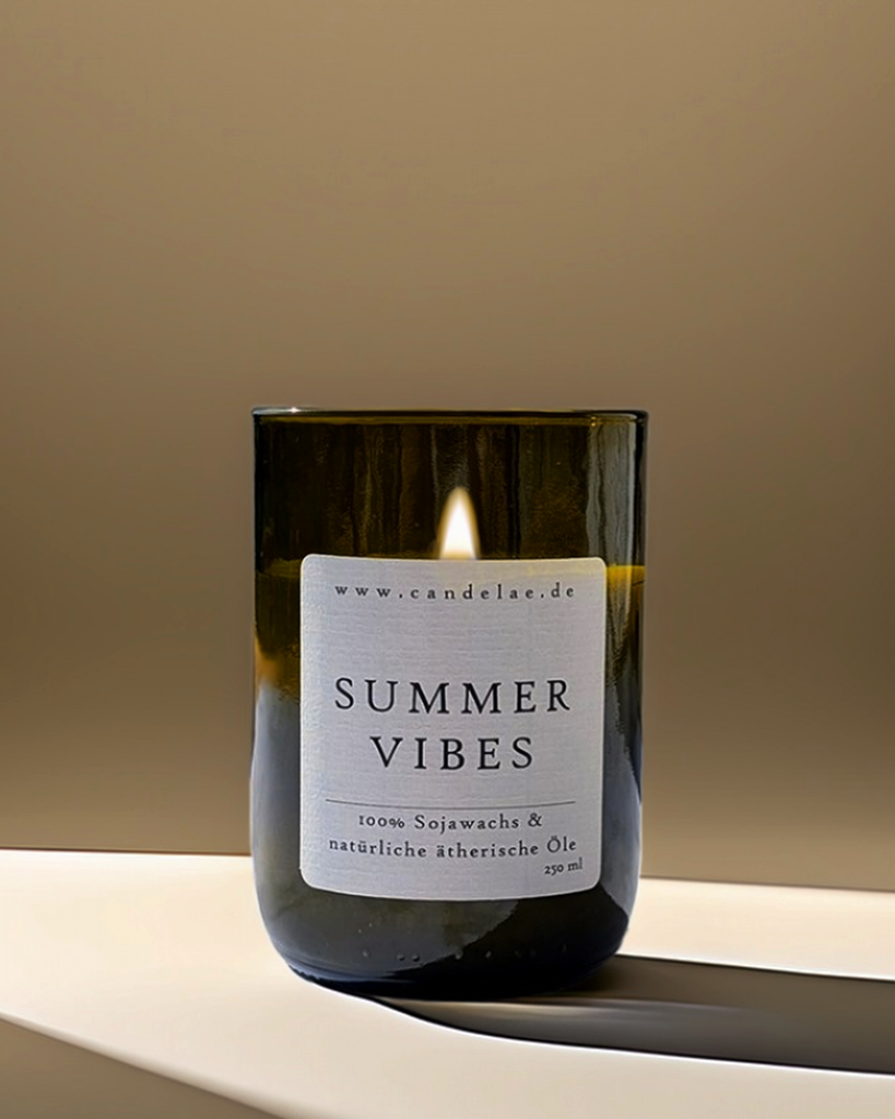 Summer Vibes – Your scented candle made from soy wax for summer freshness and relaxation