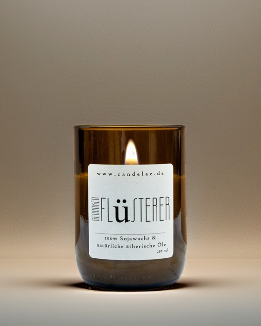 Gedankenflüsterer – Duftkerze aus Sojawachs mit erfrischenden ätherischen Ölen für Klarheit und Konzentration