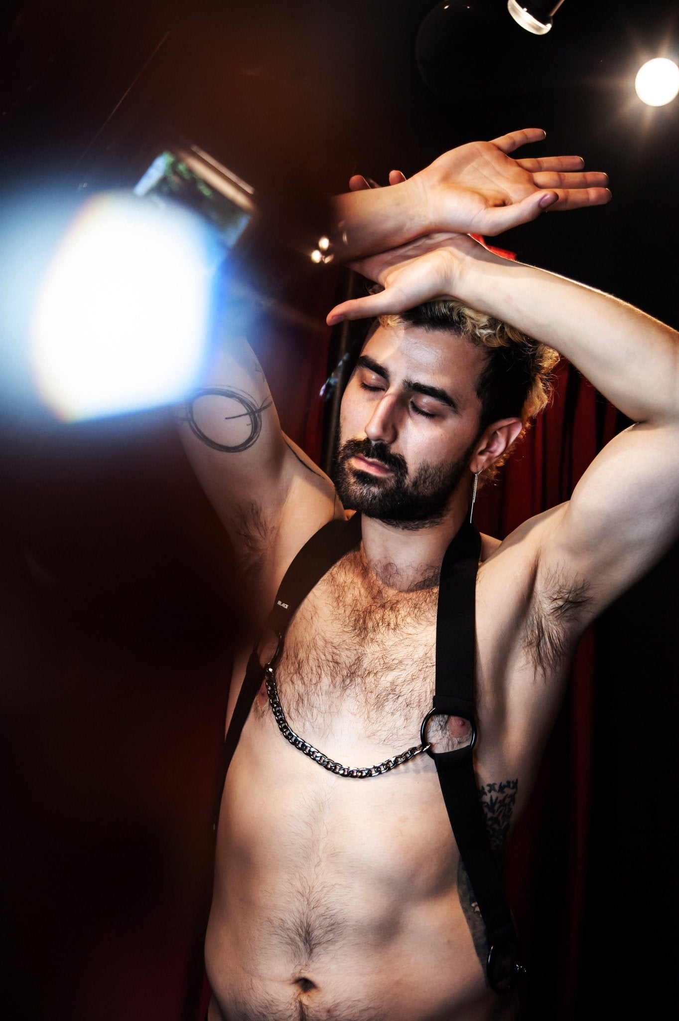 Chain Attached Rubber Harness - Pole - Shop Deutschland Noodosz