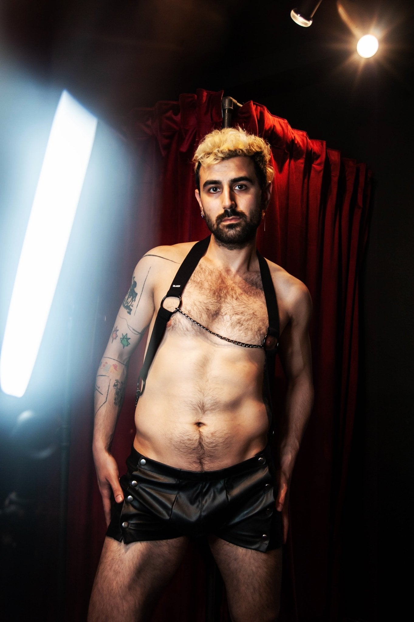 Chain Attached Rubber Harness - Pole - Shop Deutschland Noodosz