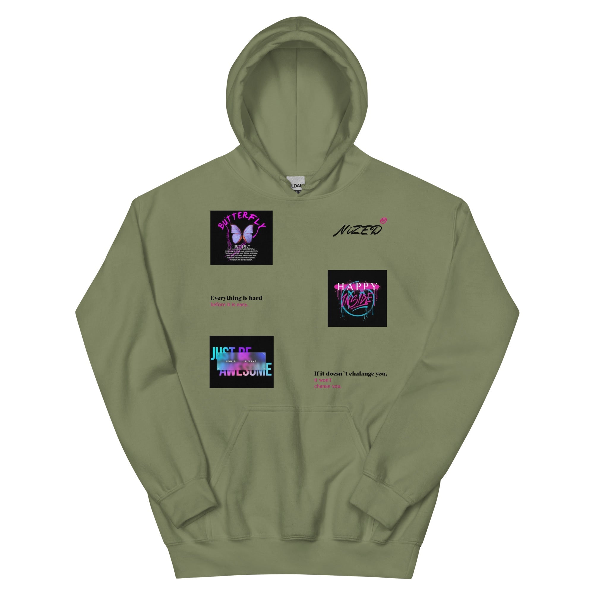 Change your mind Kapuzenpullover - NiZED - Shop Deutschland Noodosz