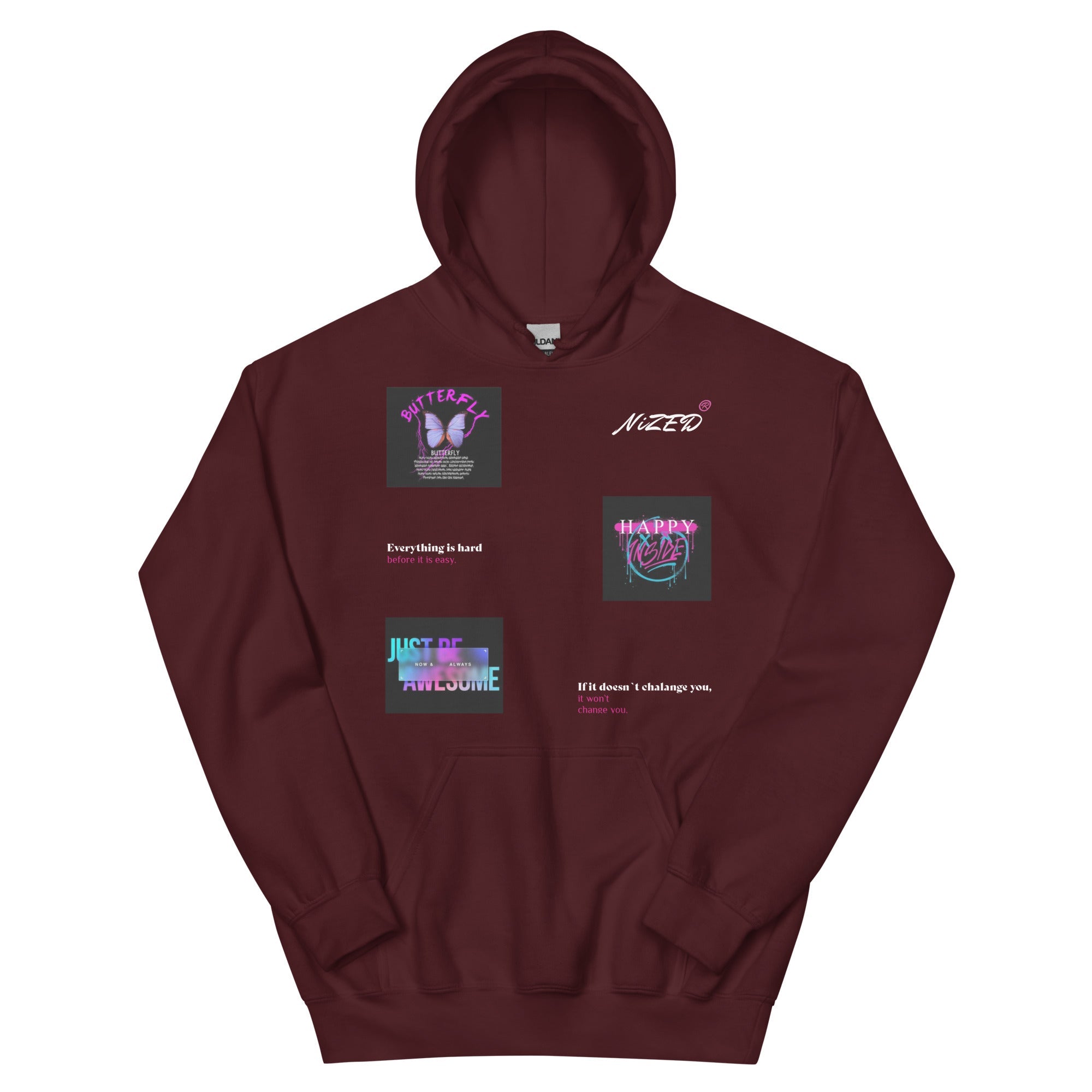 Change your mind Kapuzenpullover - NiZED - Shop Deutschland Noodosz