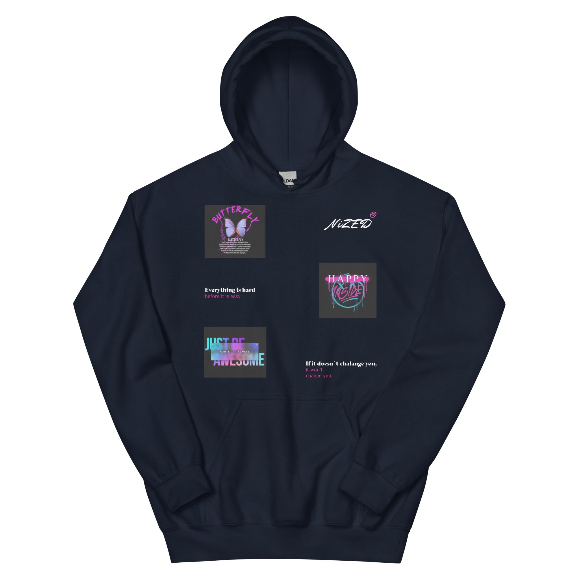 Change your mind Kapuzenpullover - NiZED - Shop Deutschland Noodosz