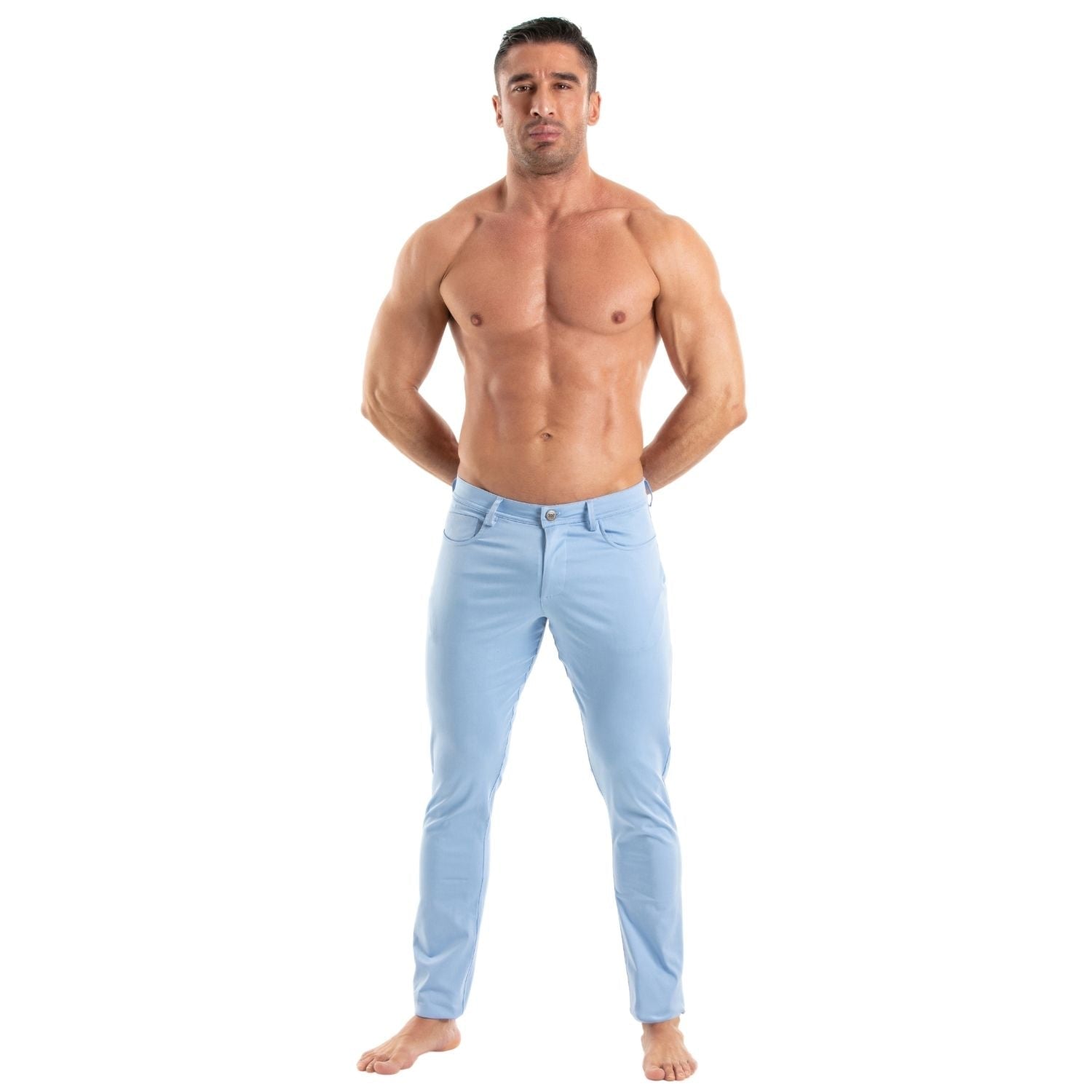 Chino Pants Blue - TOF Paris - Shop Deutschland Noodosz