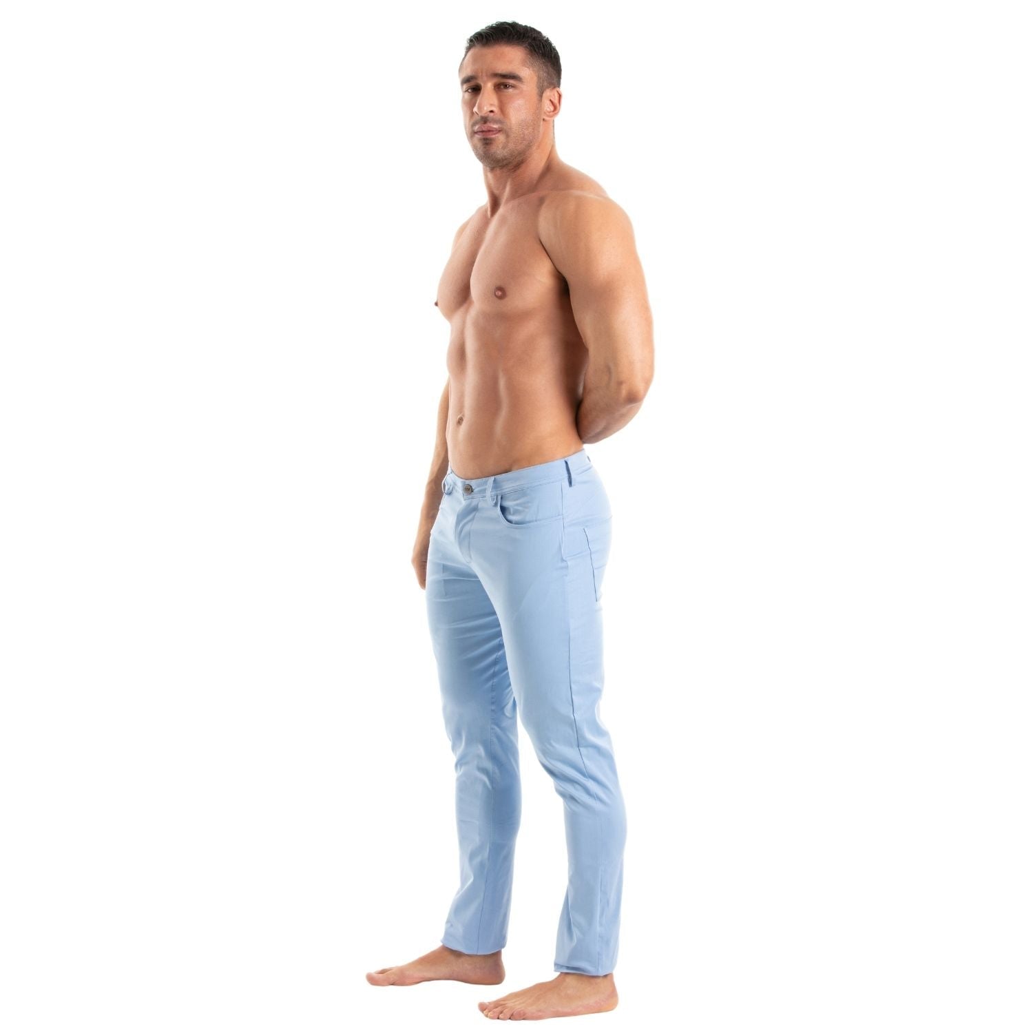 Chino Pants Blue - TOF Paris - Shop Deutschland Noodosz