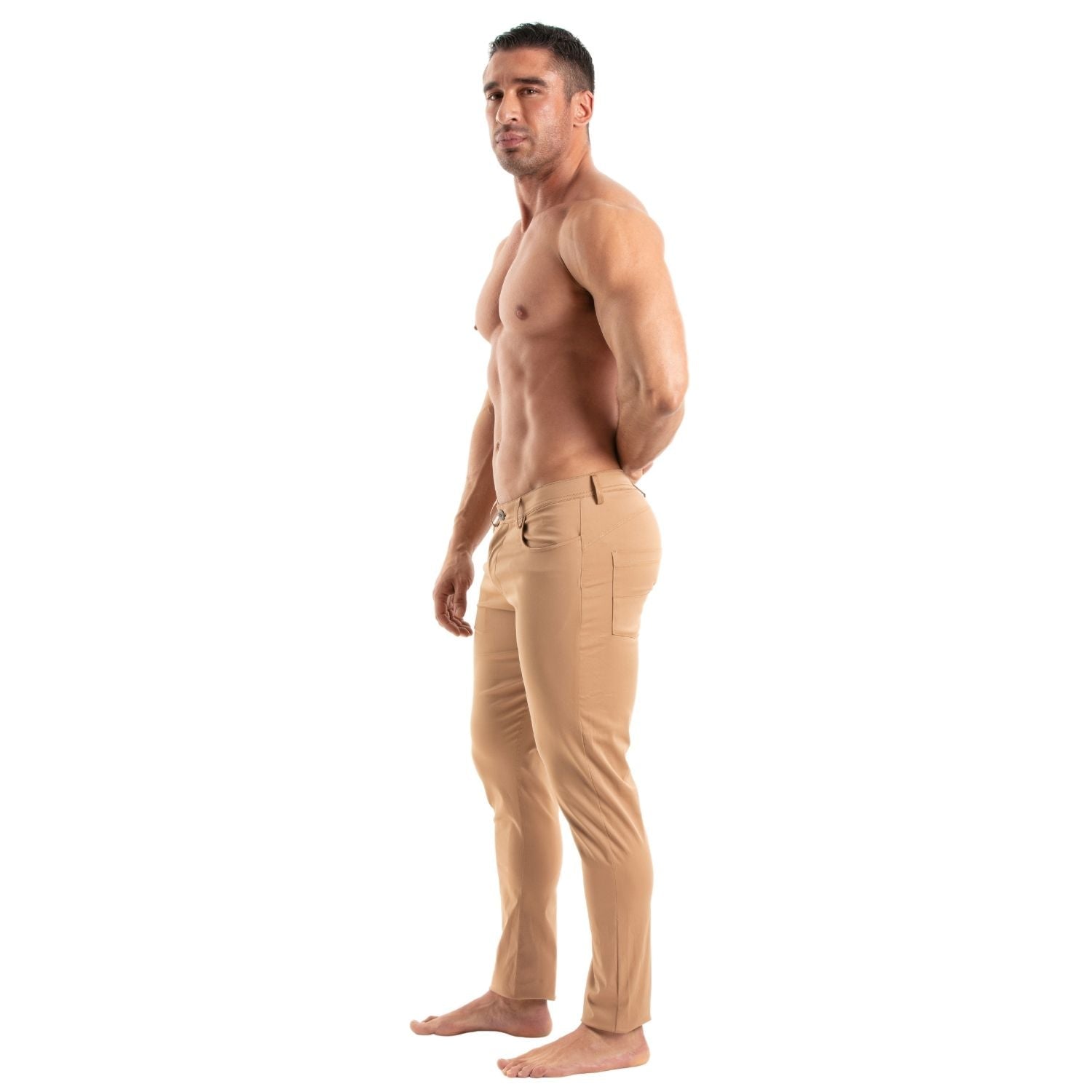 Chino Pants Brown - TOF Paris - Shop Deutschland Noodosz