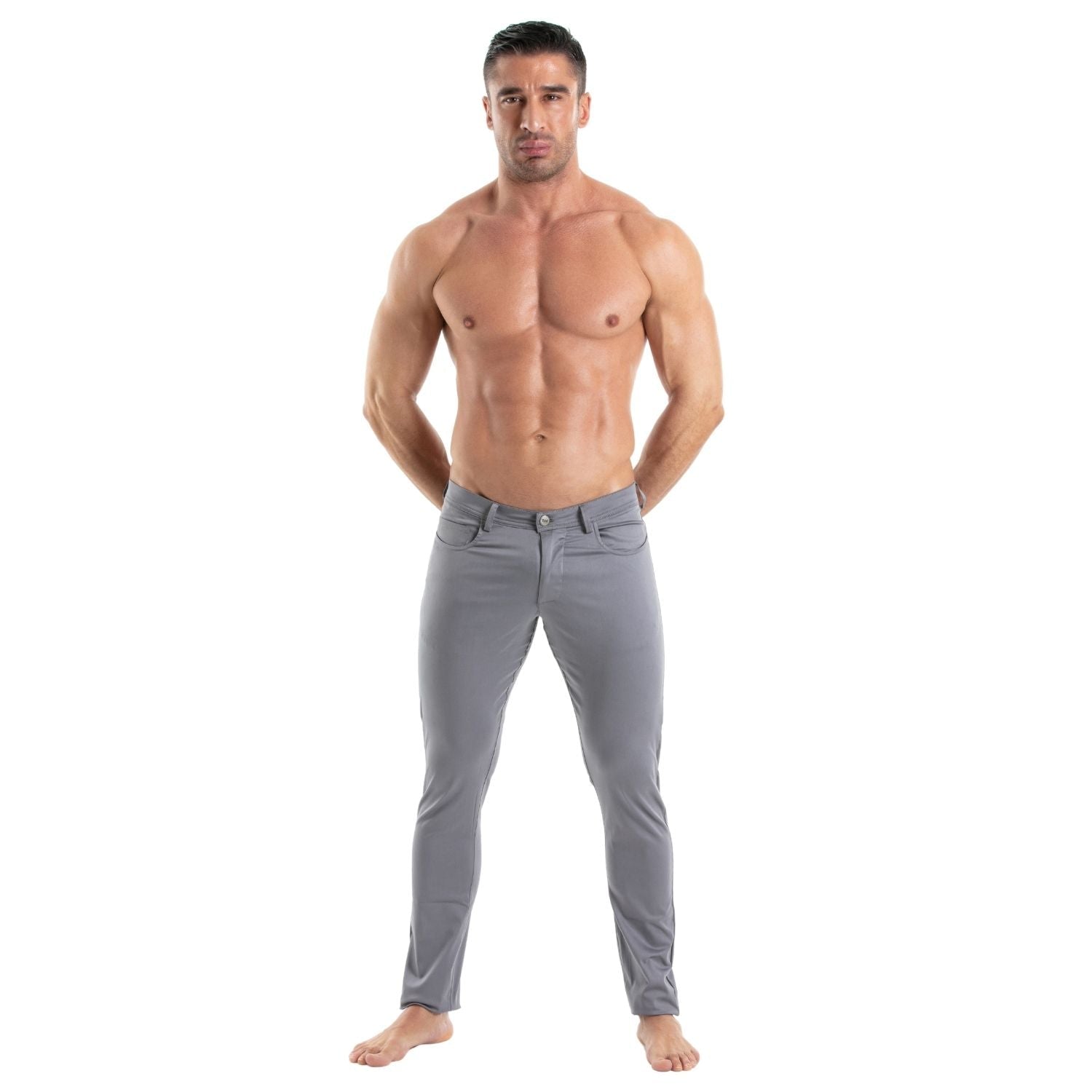Chino Pants Grey - TOF Paris - Shop Deutschland Noodosz