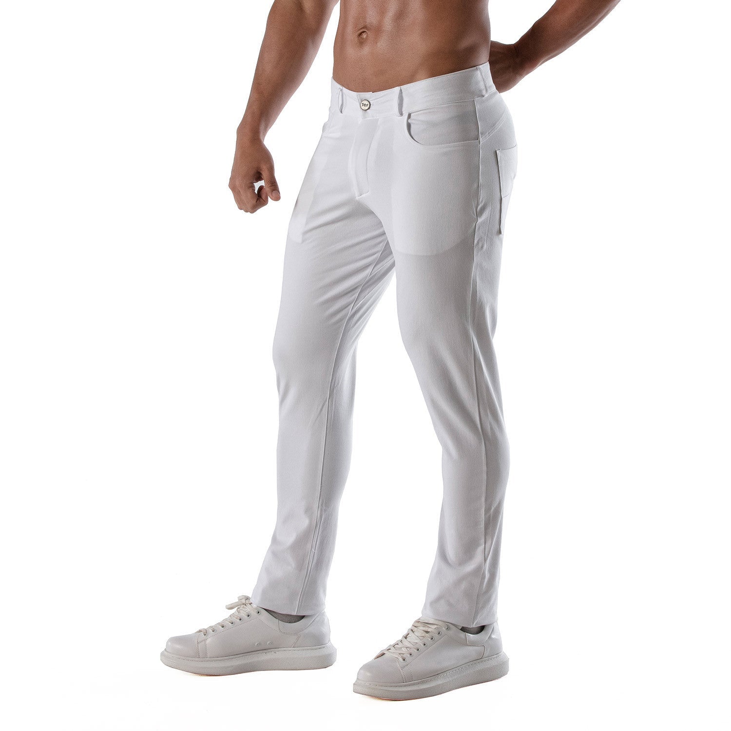 Chino Pants Patriot - White - TOF Paris - Shop Deutschland Noodosz