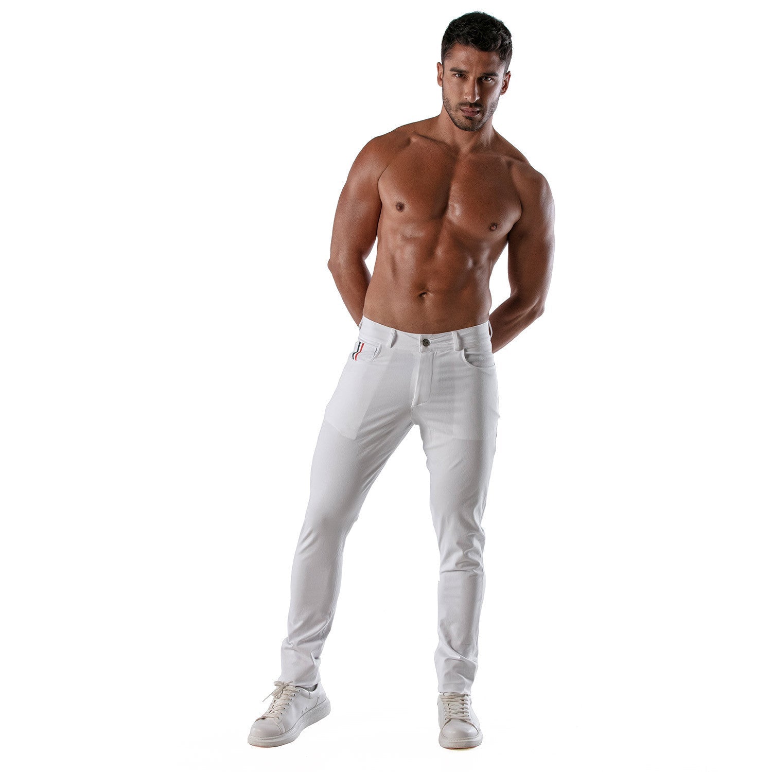 Chino Pants Patriot - White - TOF Paris - Shop Deutschland Noodosz