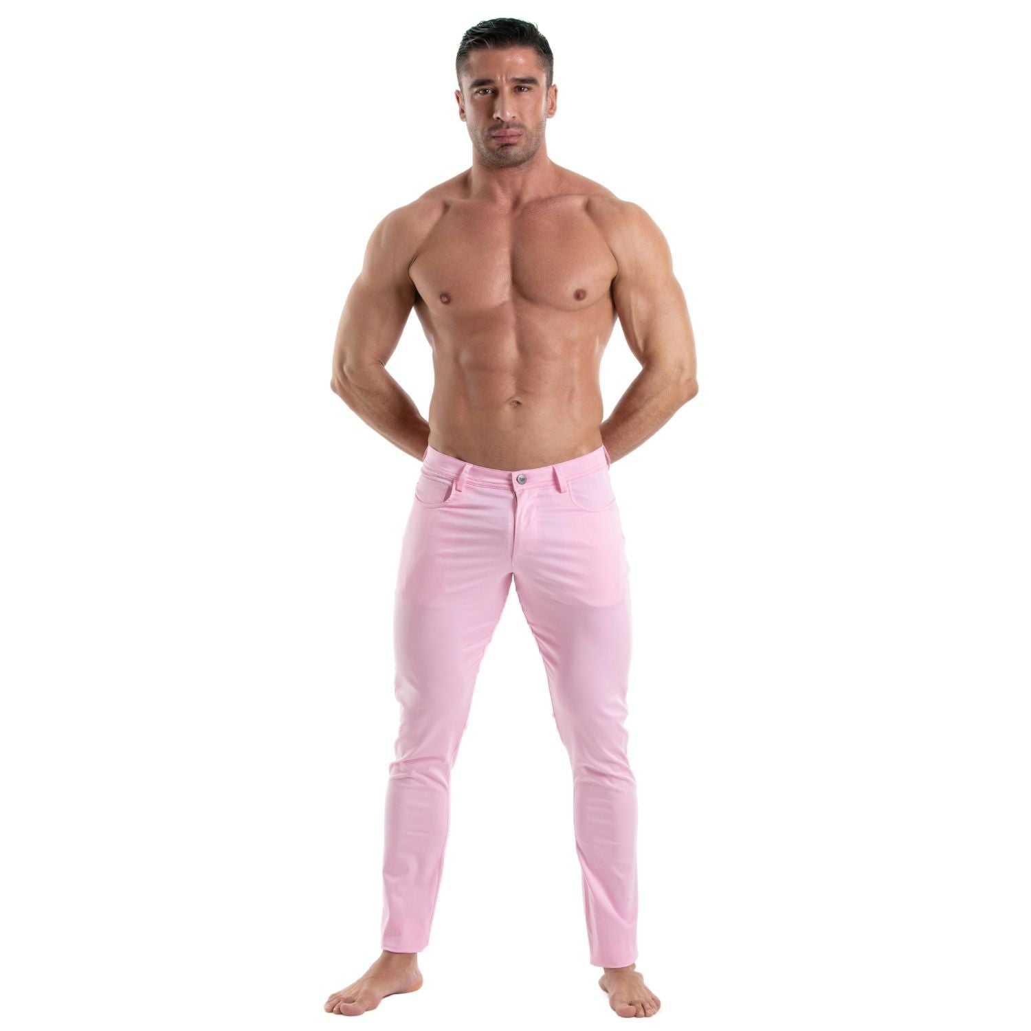 Chino Pants Pink - TOF Paris - Shop Deutschland Noodosz