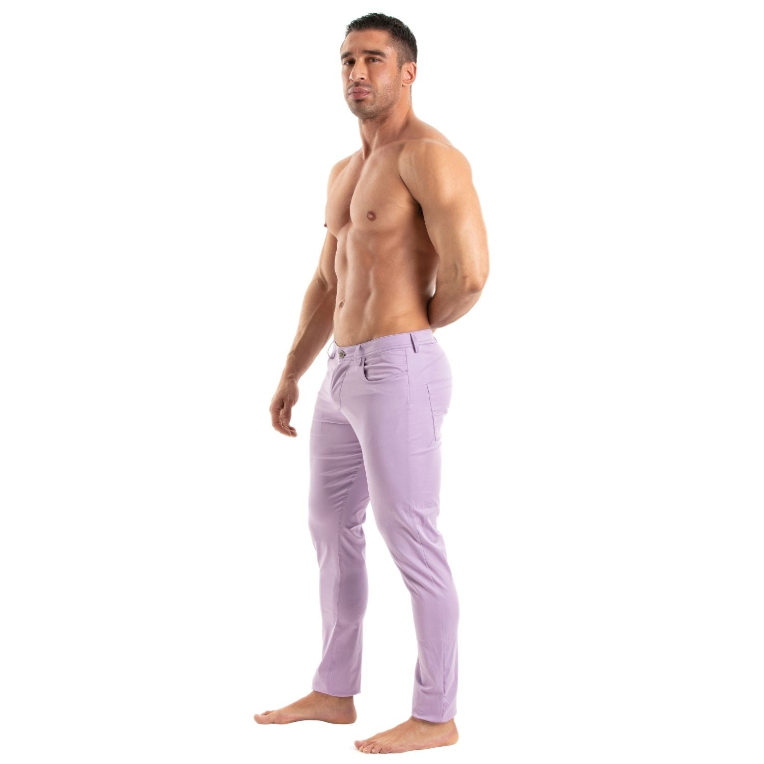 Chino Pants Purple - TOF Paris - Shop Deutschland Noodosz