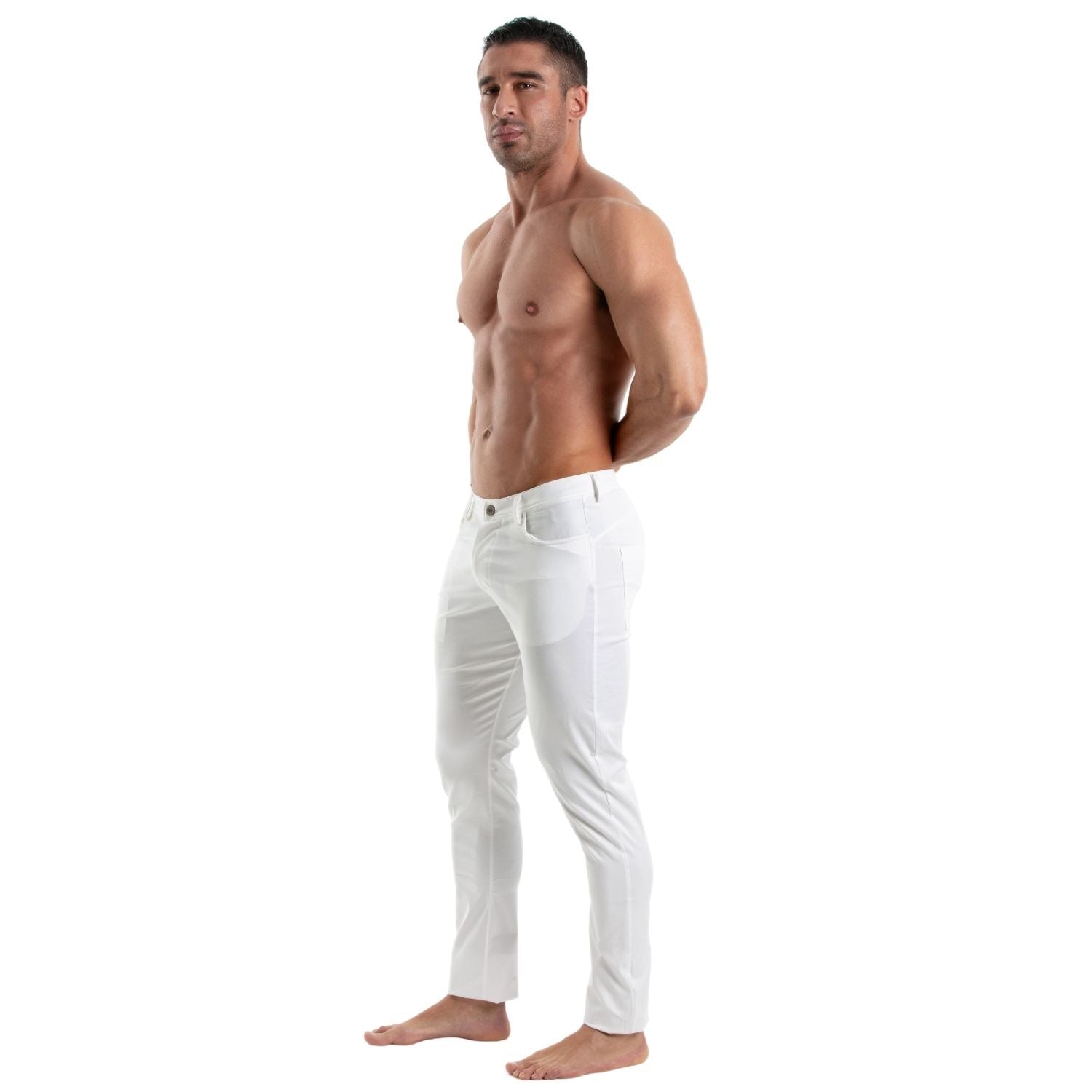 Chino Pants White - TOF Paris - Shop Deutschland Noodosz