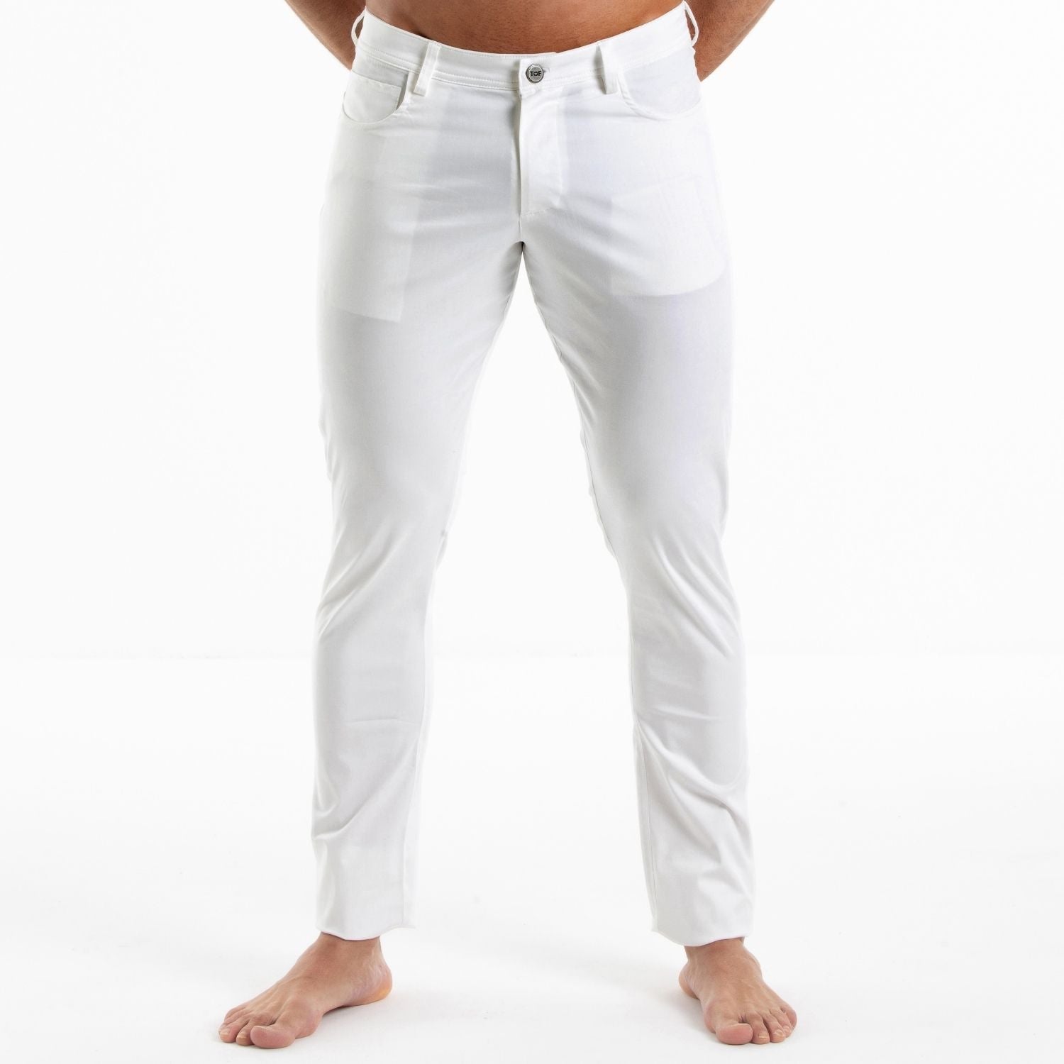 Chino Pants White - TOF Paris - Shop Deutschland Noodosz