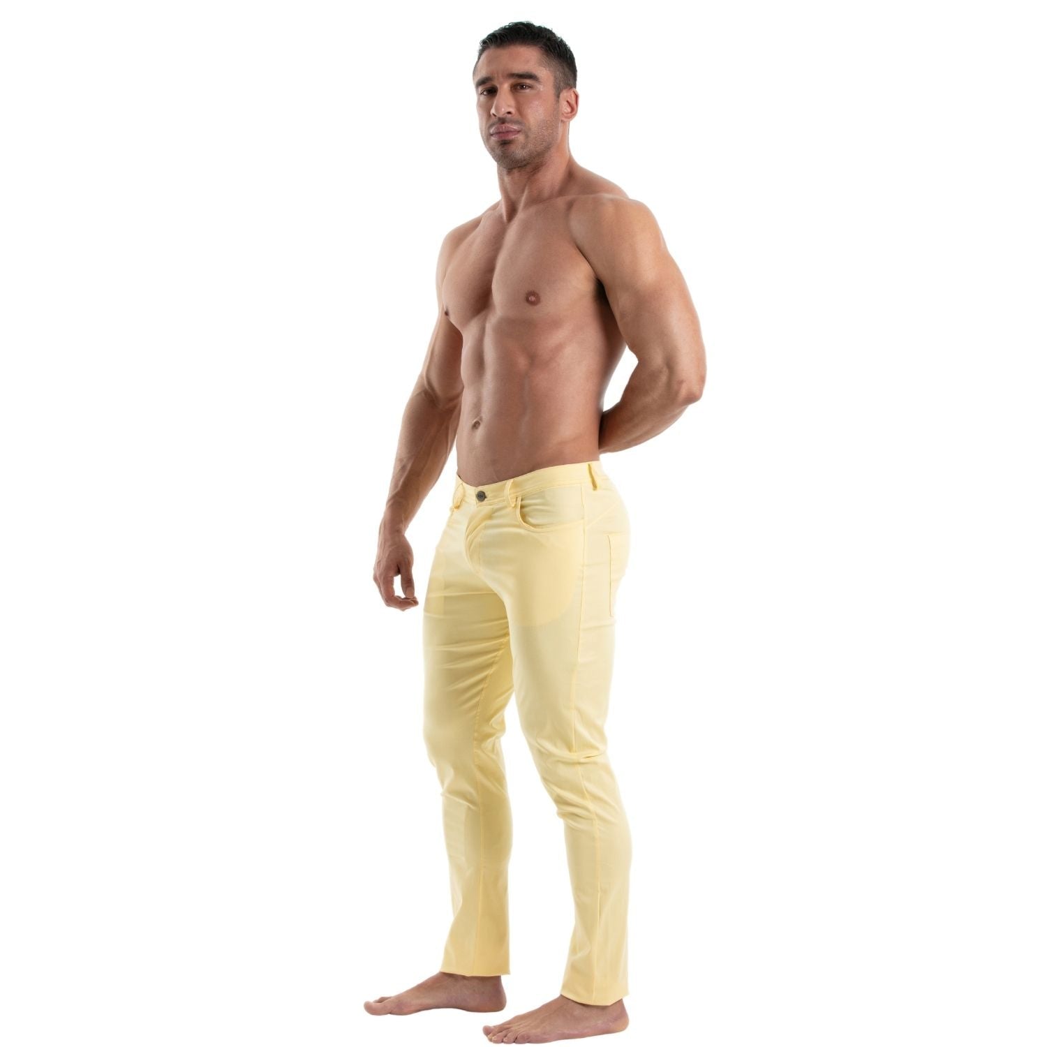 Chino Pants Yellow - TOF Paris - Shop Deutschland Noodosz