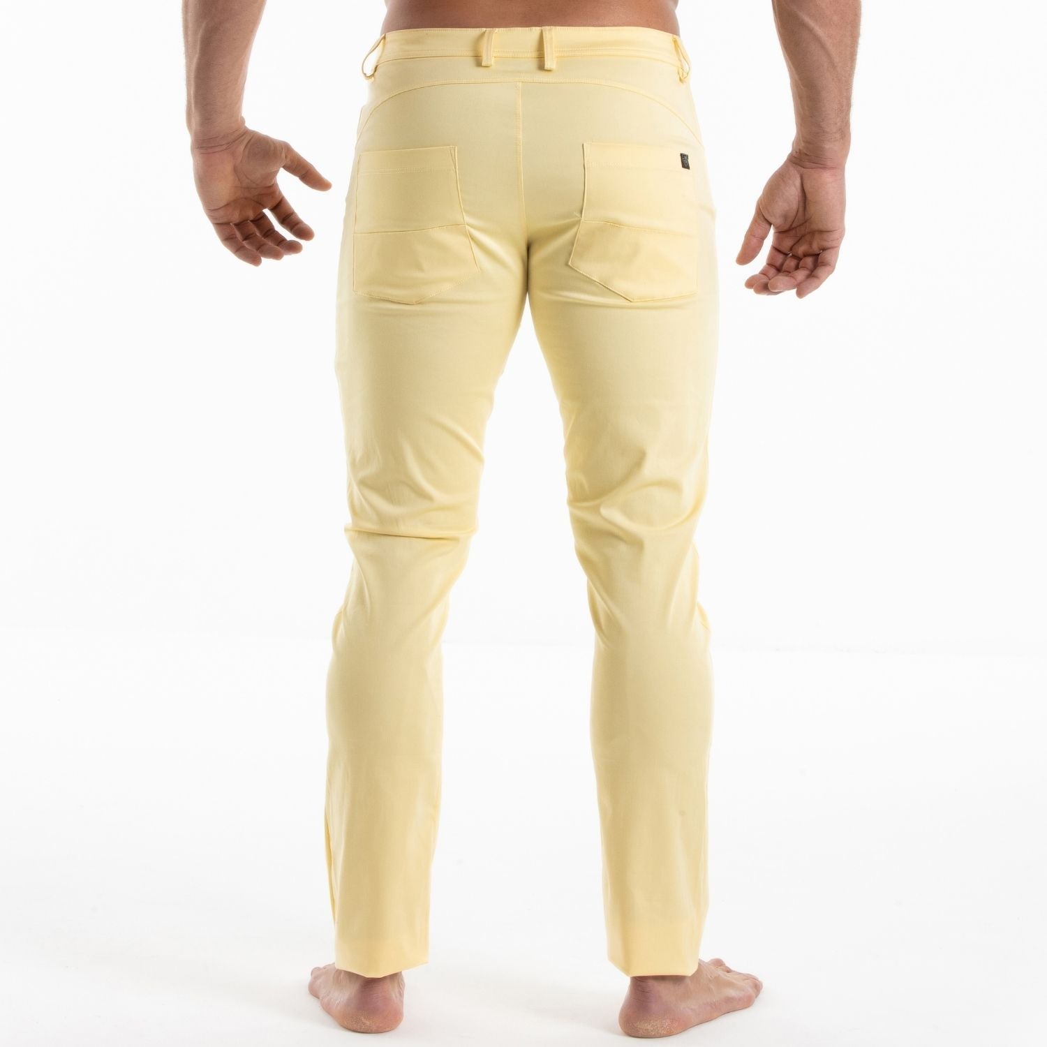 Chino Pants Yellow - TOF Paris - Shop Deutschland Noodosz