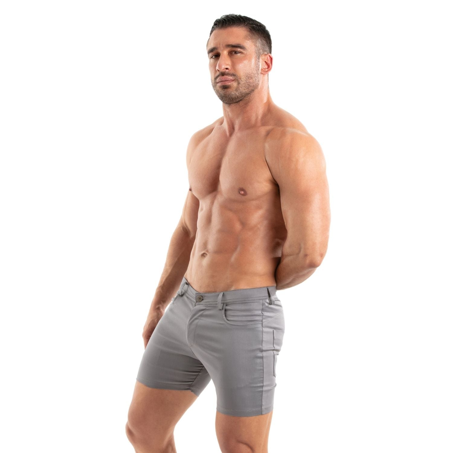 Chino Short Grey - TOF Paris - Shop Deutschland Noodosz