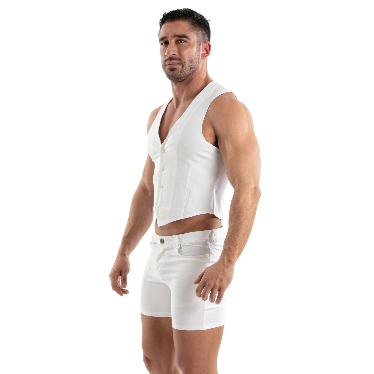Chino Short White - TOF Paris - Shop Deutschland Noodosz