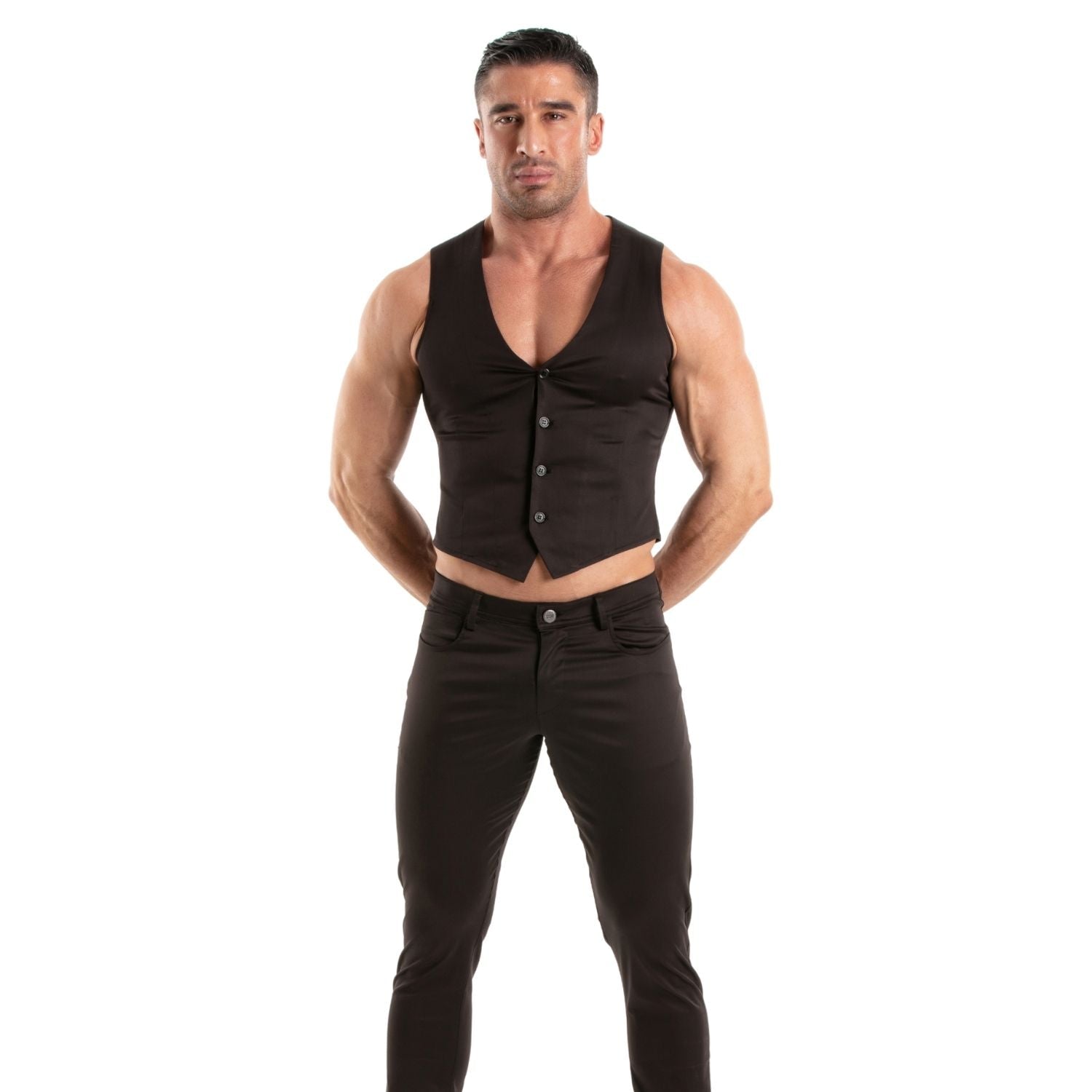 Chino Vest Black - TOF Paris - Shop Deutschland Noodosz