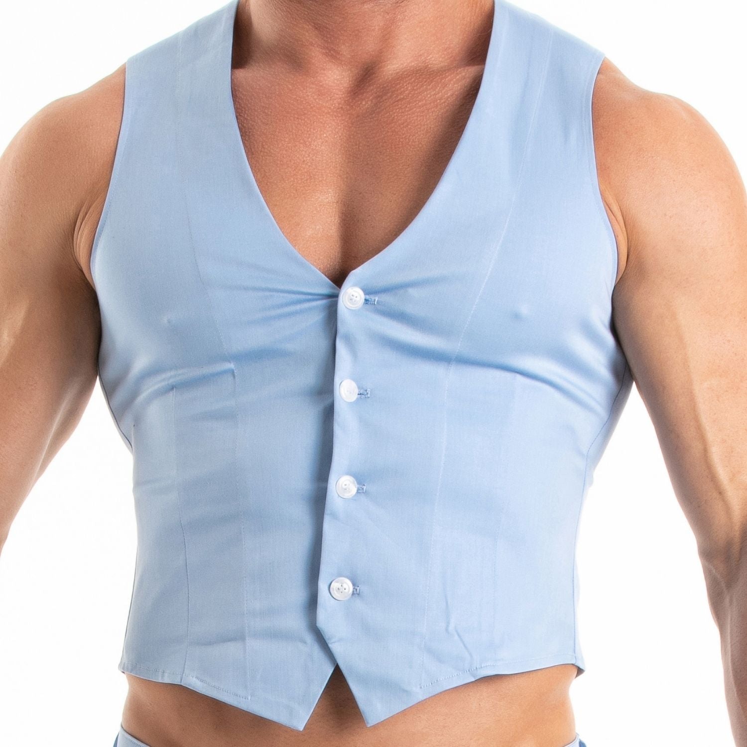 Chino Vest Blue - TOF Paris - Shop Deutschland Noodosz
