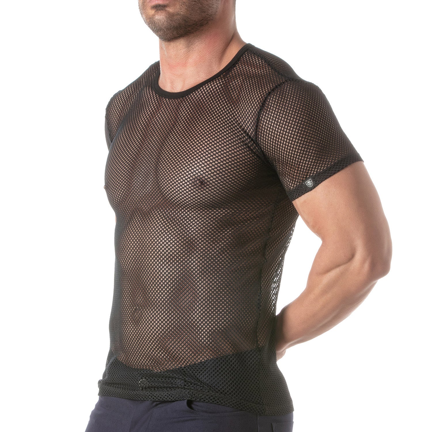 Circuit T-Shirt aus transparentem Mesh - TOF Paris - Shop Deutschland Noodosz