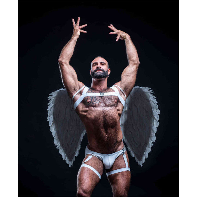 Circuit Leg Harness - White