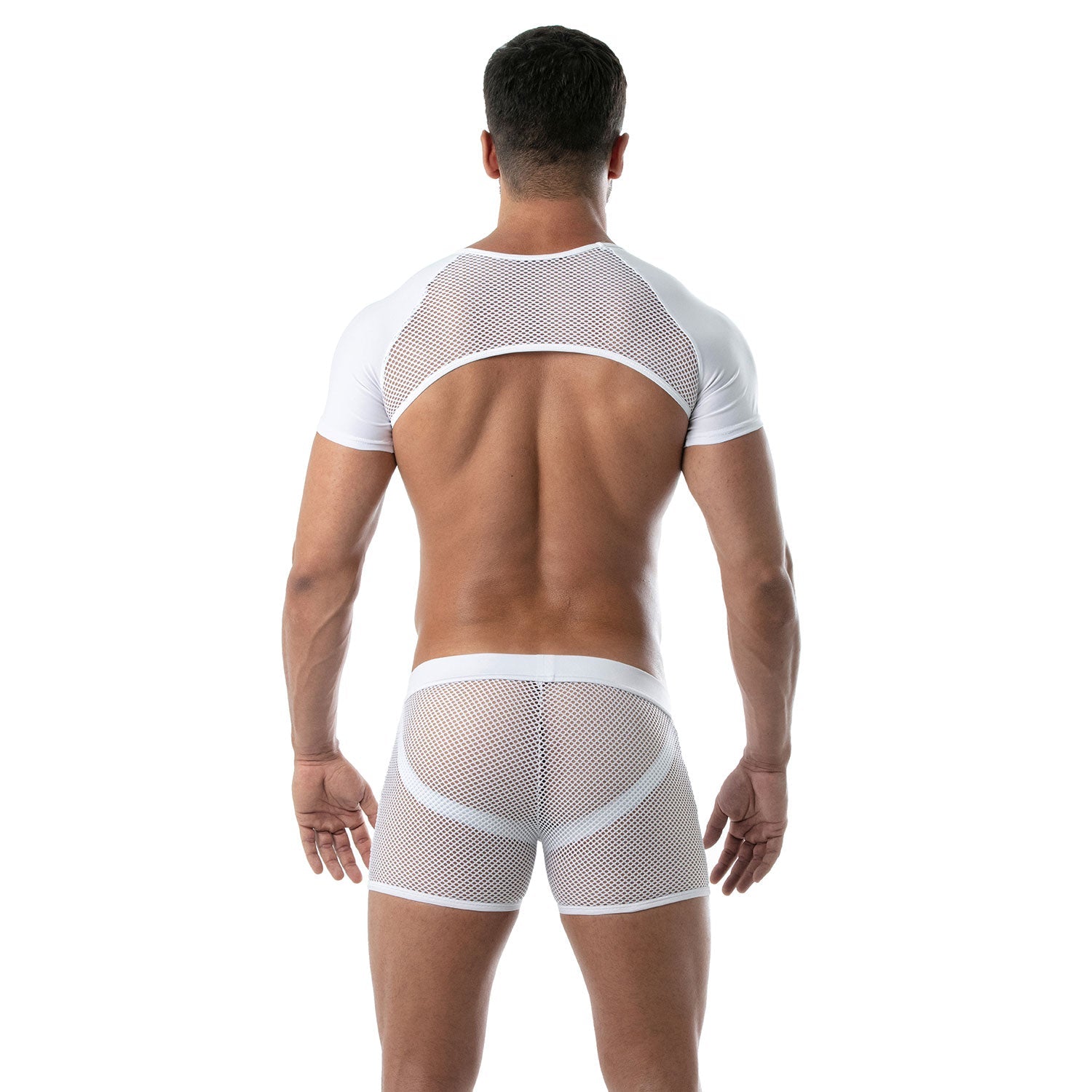 Circuit Mesh Full Harness - Weiß - TOF Paris - Shop Deutschland Noodosz