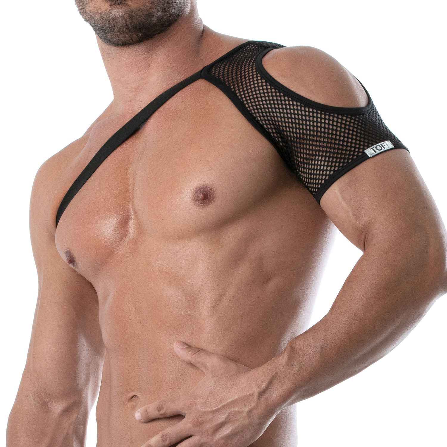 Circuit Mesh Schulter - Harness - Schwarz - TOF Paris - Shop Deutschland Noodosz